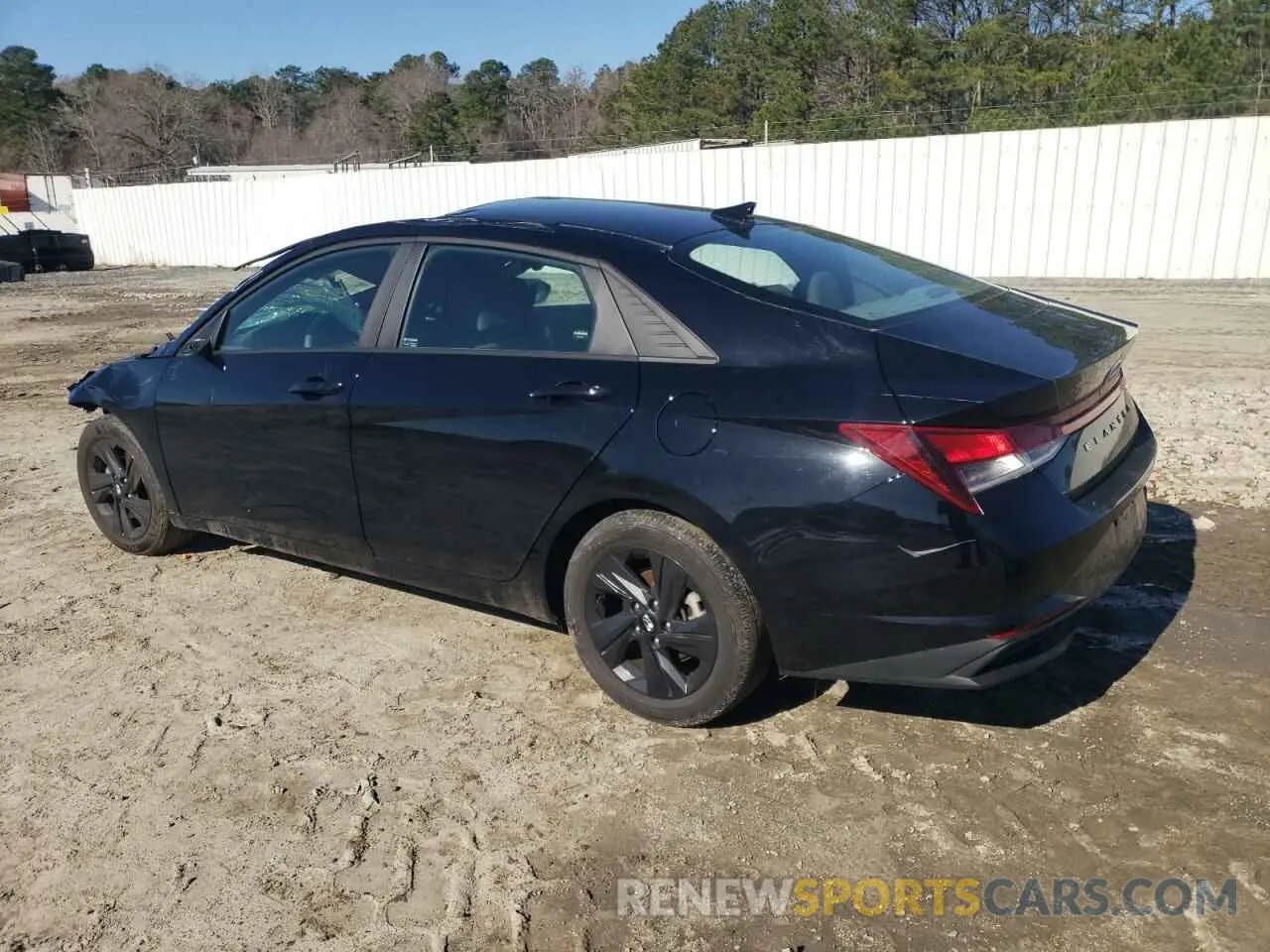 2 Photograph of a damaged car KMHLM4AG6NU297128 HYUNDAI ELANTRA 2022