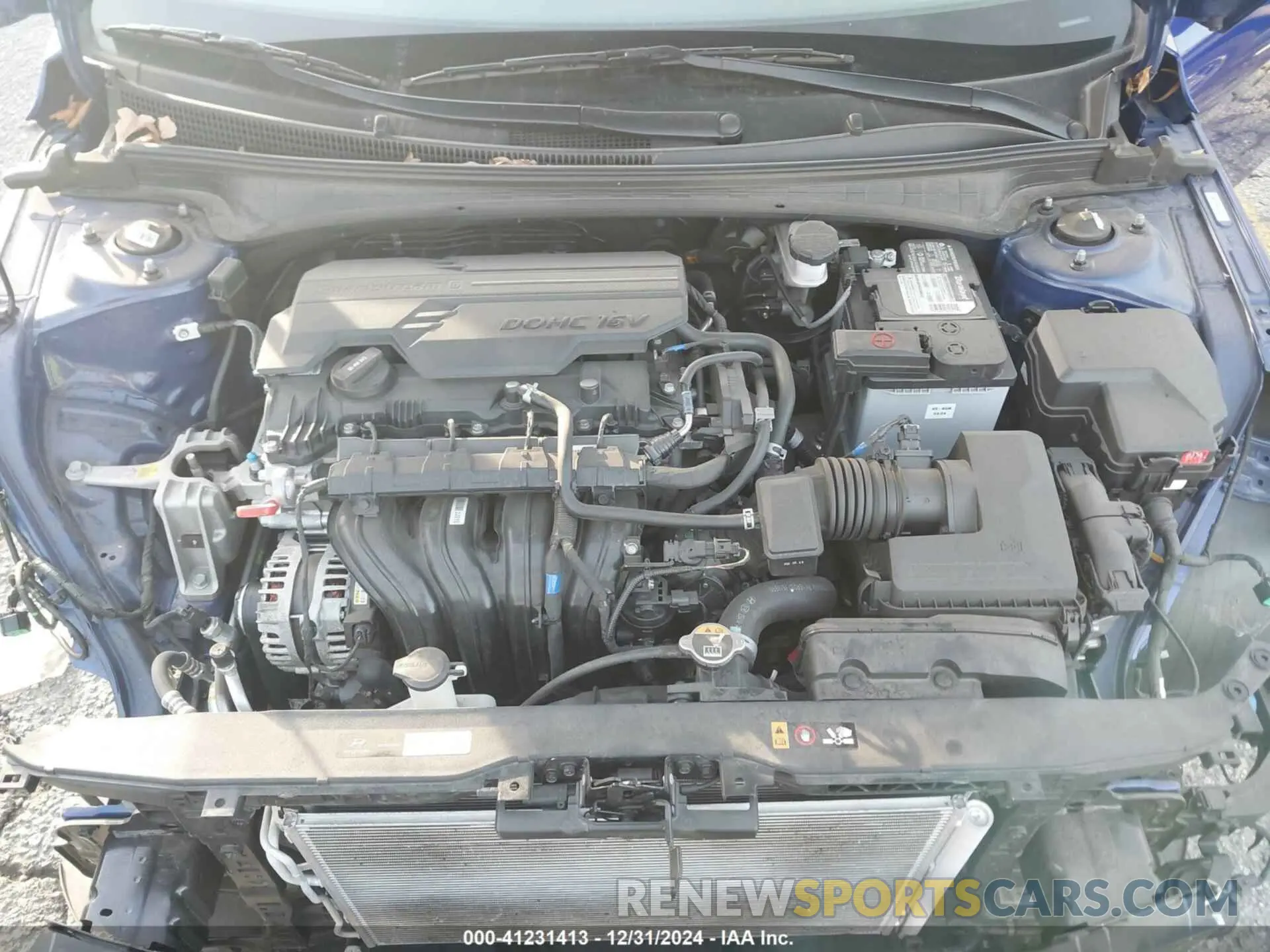 10 Фотография поврежденного автомобиля KMHLM4AG6NU337708 HYUNDAI ELANTRA 2022