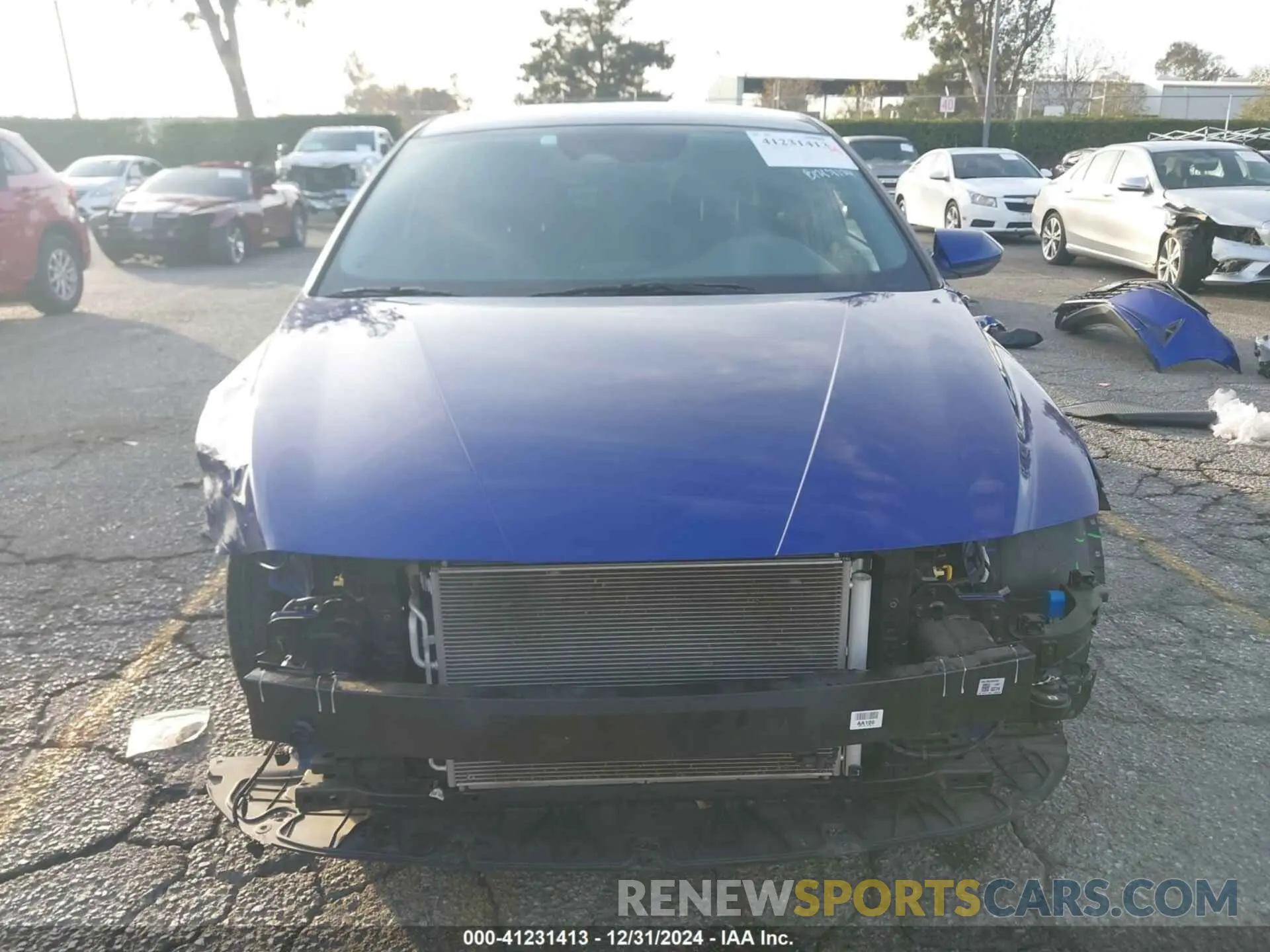 13 Фотография поврежденного автомобиля KMHLM4AG6NU337708 HYUNDAI ELANTRA 2022
