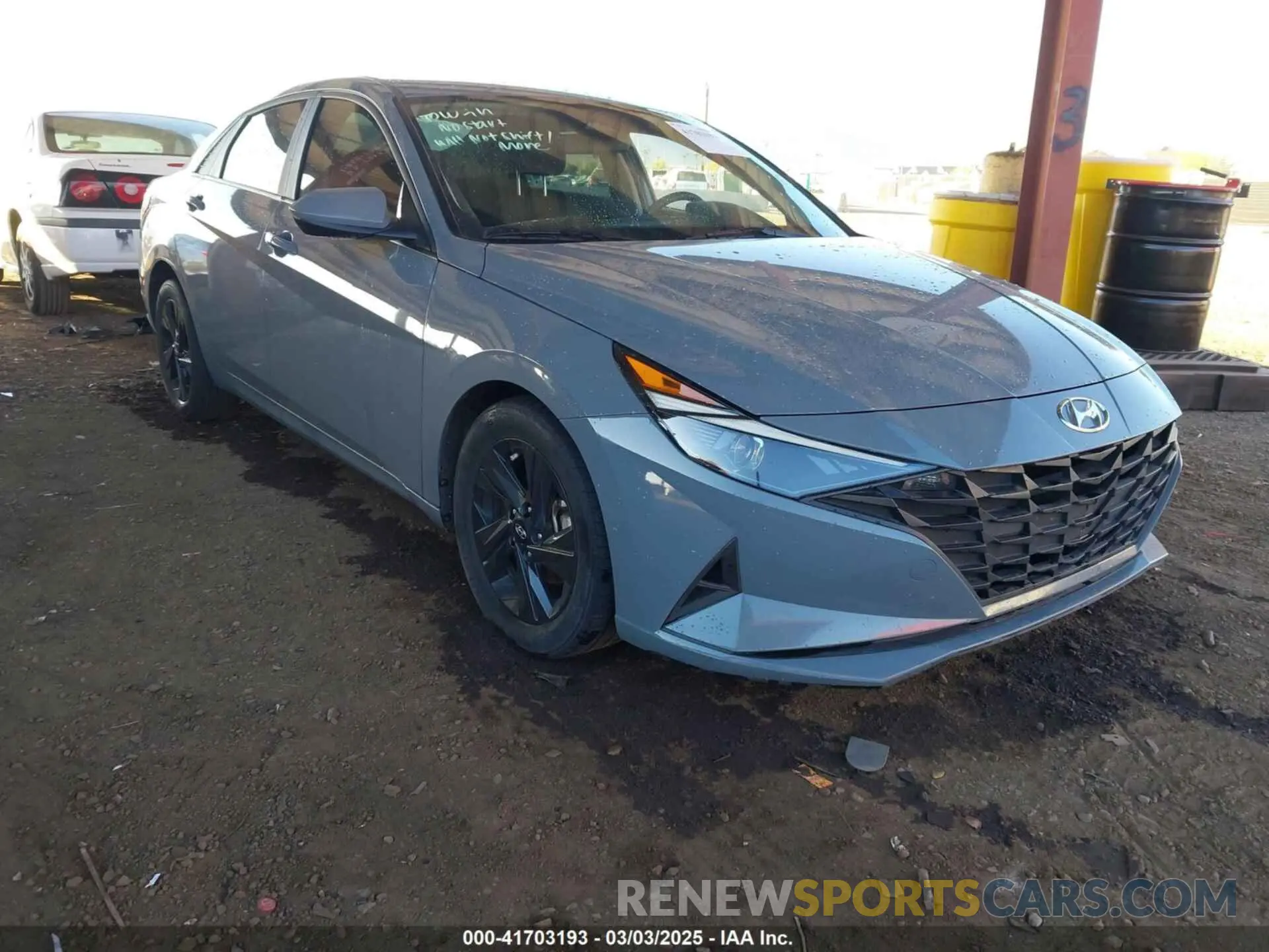 1 Фотография поврежденного автомобиля KMHLM4AG6NU353164 HYUNDAI ELANTRA 2022