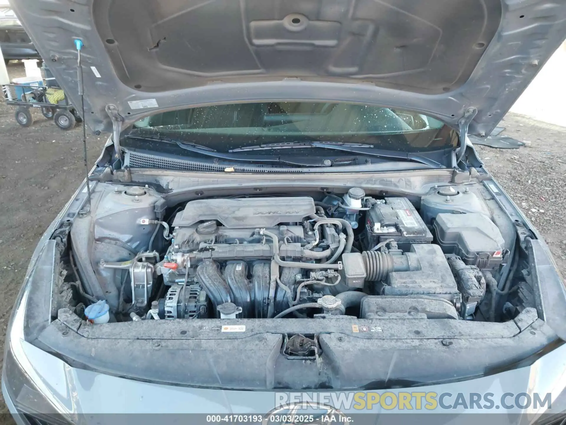 10 Фотография поврежденного автомобиля KMHLM4AG6NU353164 HYUNDAI ELANTRA 2022
