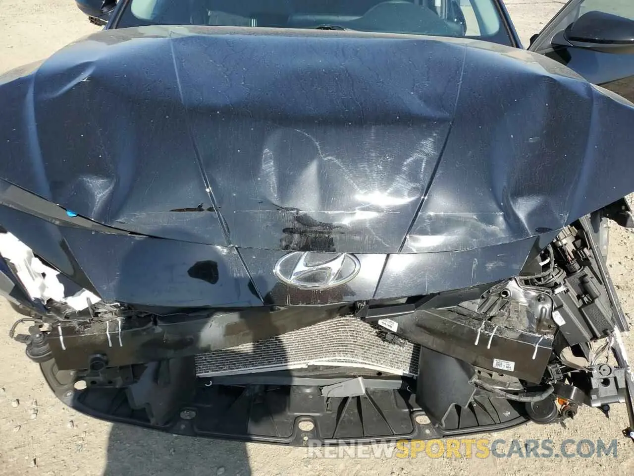 13 Фотография поврежденного автомобиля KMHLM4AG6NU357165 HYUNDAI ELANTRA 2022