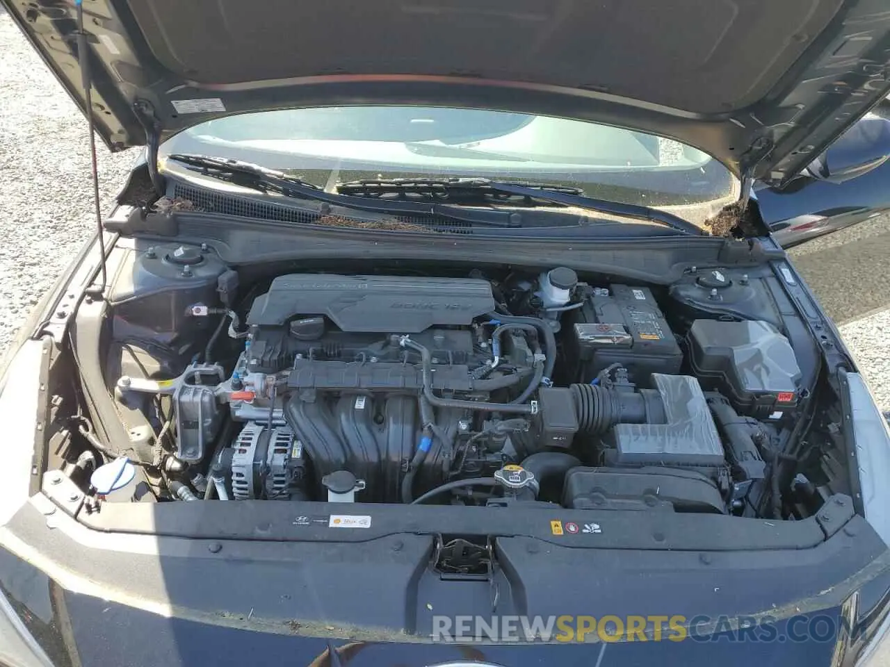 11 Фотография поврежденного автомобиля KMHLM4AG7NU243840 HYUNDAI ELANTRA 2022