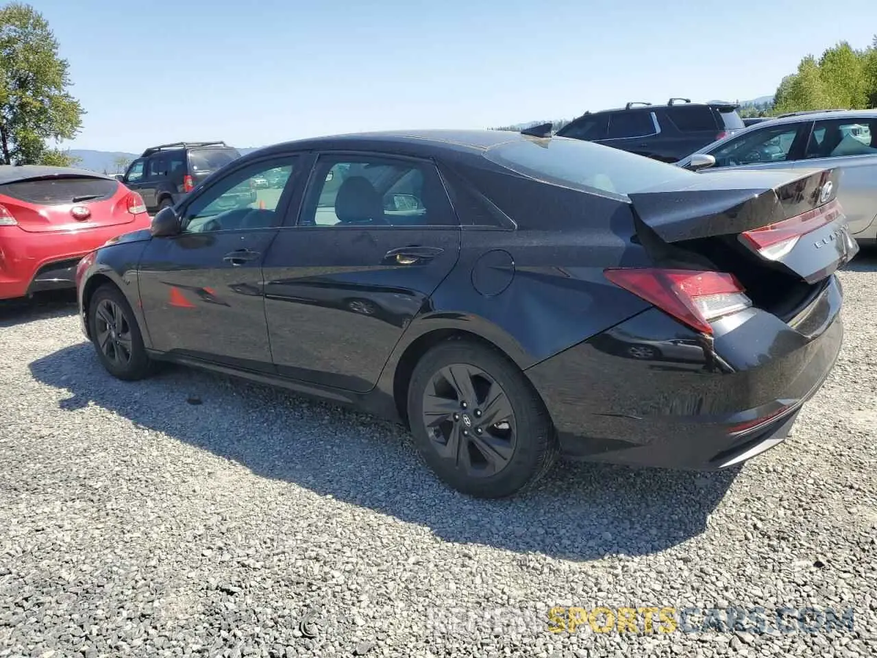 2 Фотография поврежденного автомобиля KMHLM4AG7NU243840 HYUNDAI ELANTRA 2022