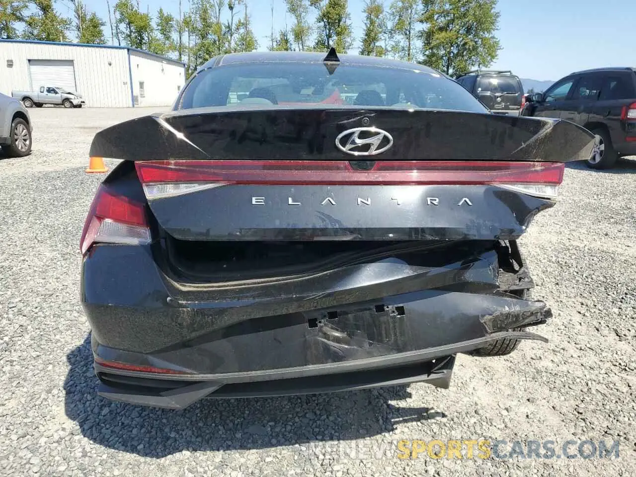 6 Фотография поврежденного автомобиля KMHLM4AG7NU243840 HYUNDAI ELANTRA 2022