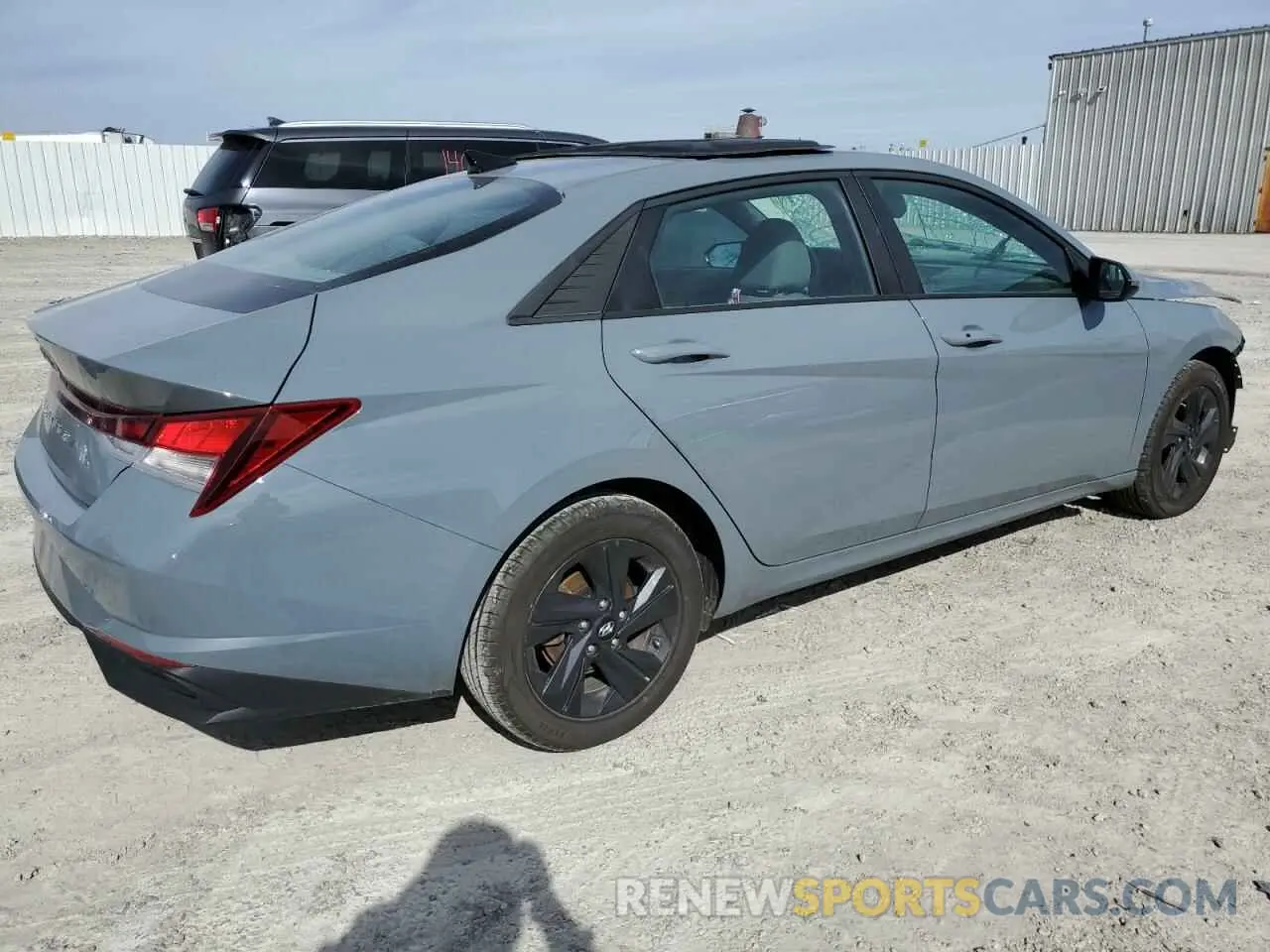 3 Photograph of a damaged car KMHLM4AG7NU256264 HYUNDAI ELANTRA 2022