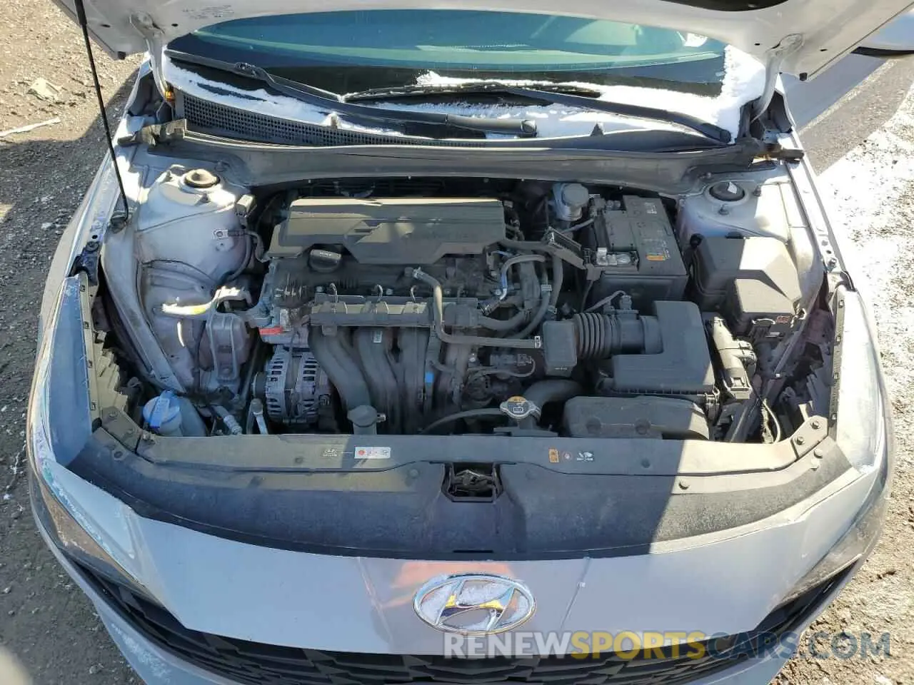11 Фотография поврежденного автомобиля KMHLM4AG7NU263280 HYUNDAI ELANTRA 2022