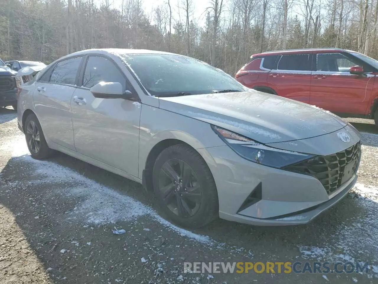 4 Фотография поврежденного автомобиля KMHLM4AG7NU263280 HYUNDAI ELANTRA 2022