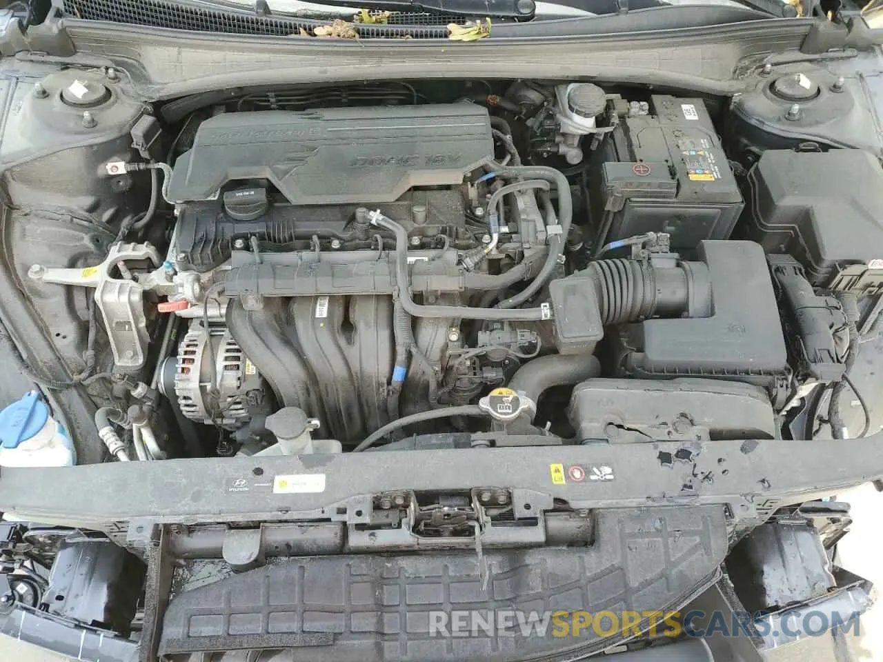 11 Photograph of a damaged car KMHLM4AG7NU328063 HYUNDAI ELANTRA 2022