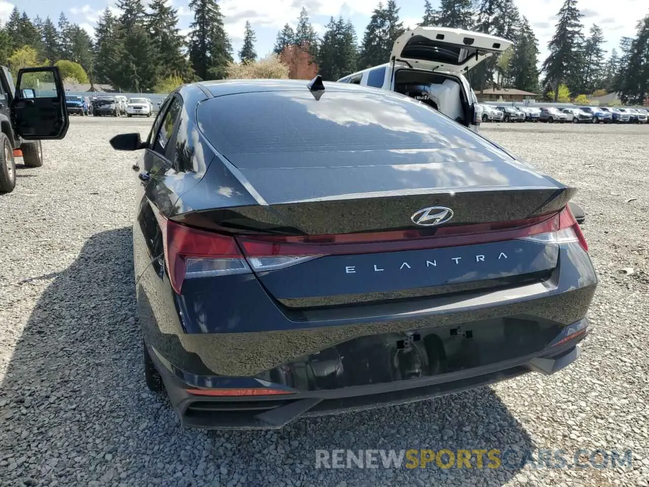 6 Photograph of a damaged car KMHLM4AG8NU259917 HYUNDAI ELANTRA 2022