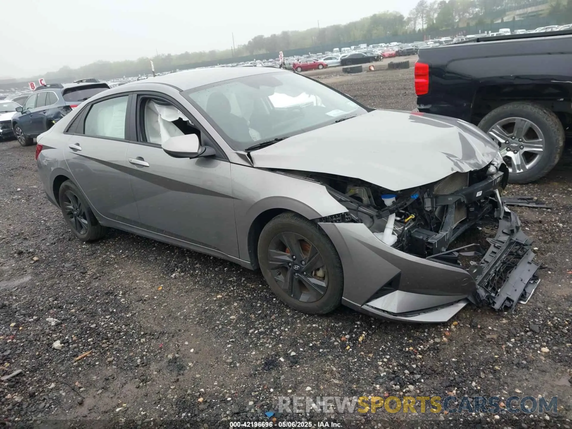 1 Фотография поврежденного автомобиля KMHLM4AG8NU286454 HYUNDAI ELANTRA 2022