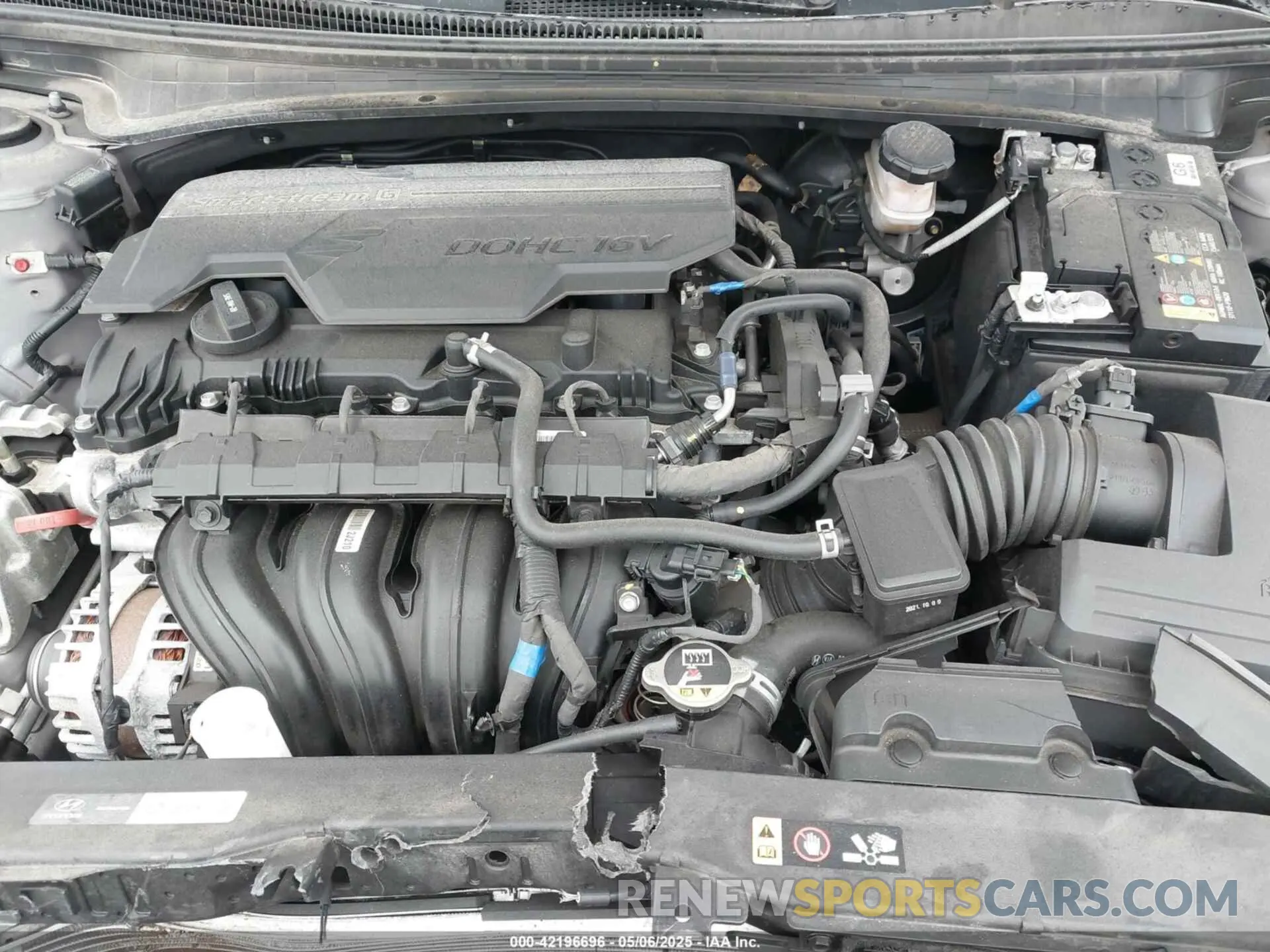 10 Фотография поврежденного автомобиля KMHLM4AG8NU286454 HYUNDAI ELANTRA 2022