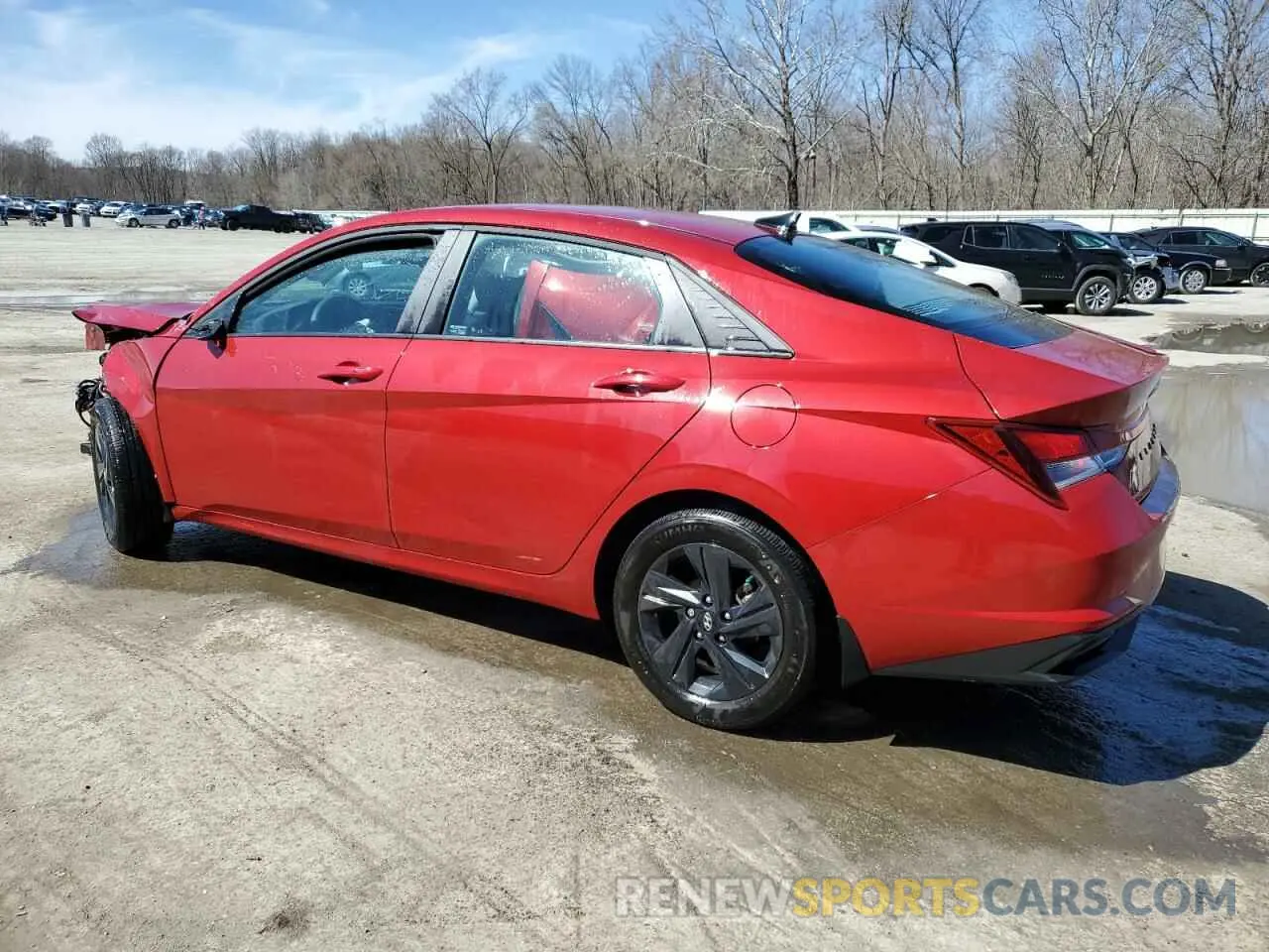 2 Фотография поврежденного автомобиля KMHLM4AG8NU332901 HYUNDAI ELANTRA 2022