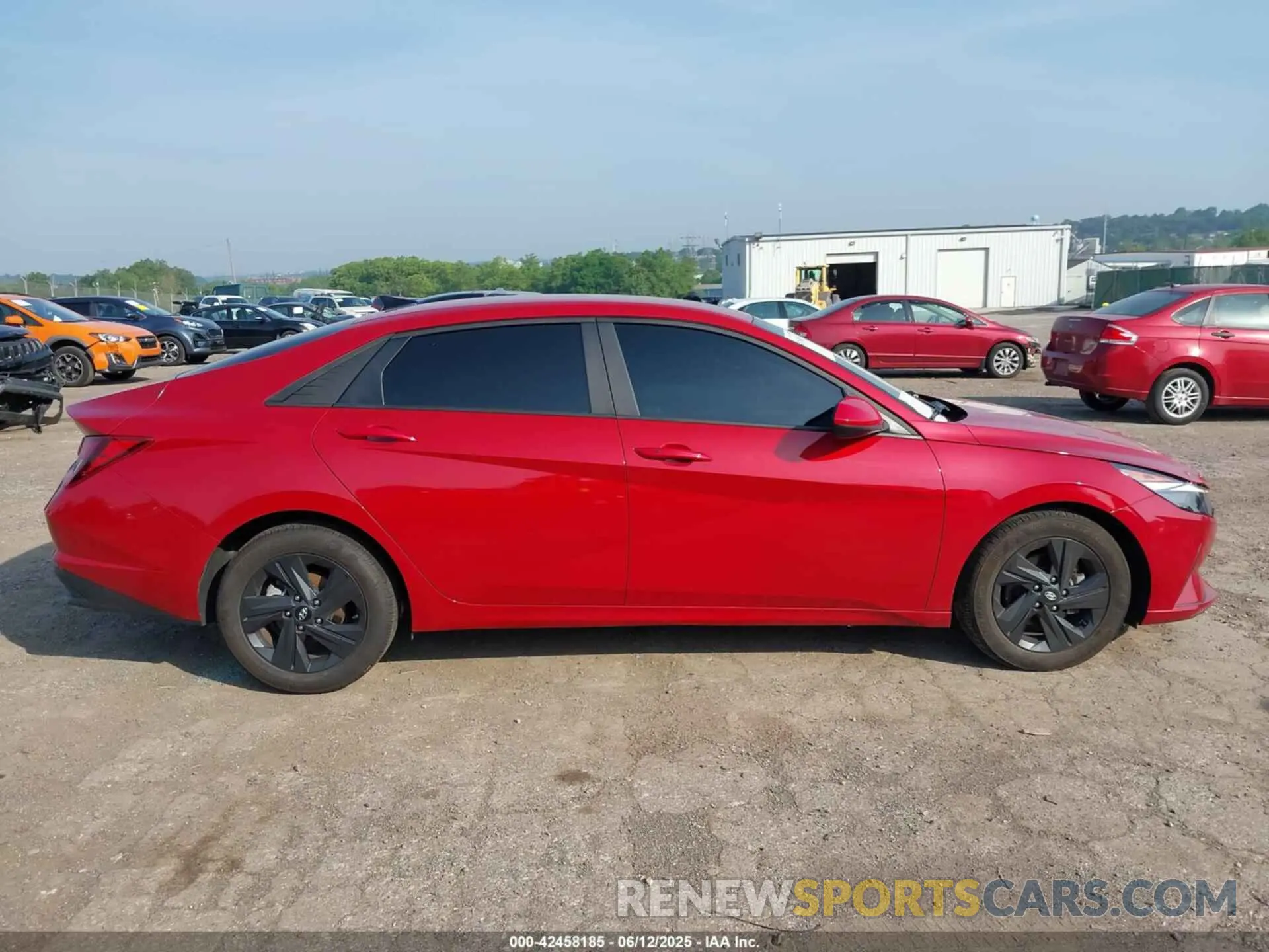 12 Photograph of a damaged car KMHLM4AG8NU333594 HYUNDAI ELANTRA 2022