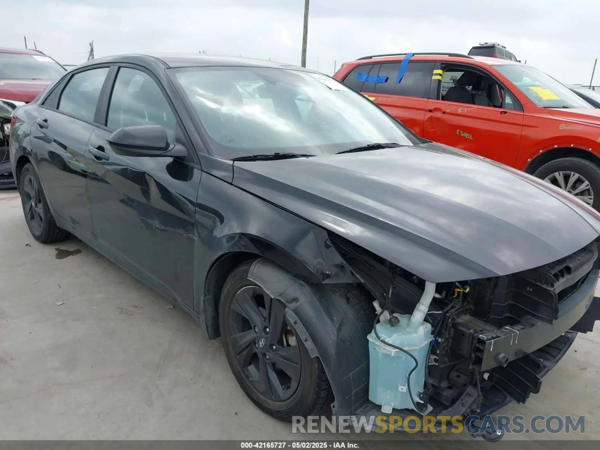 1 Фотография поврежденного автомобиля KMHLM4AG9NU218972 HYUNDAI ELANTRA 2022
