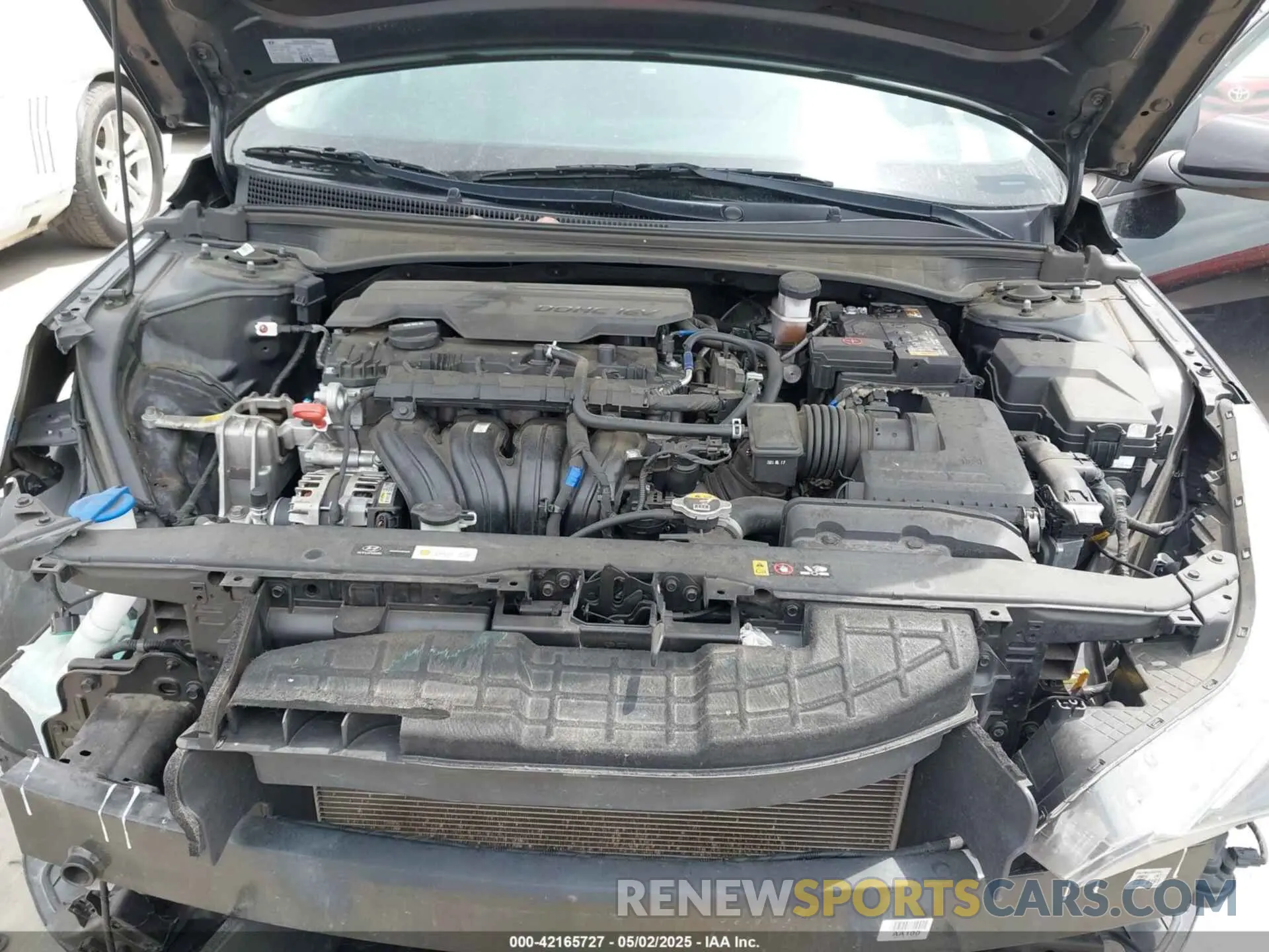 10 Фотография поврежденного автомобиля KMHLM4AG9NU218972 HYUNDAI ELANTRA 2022