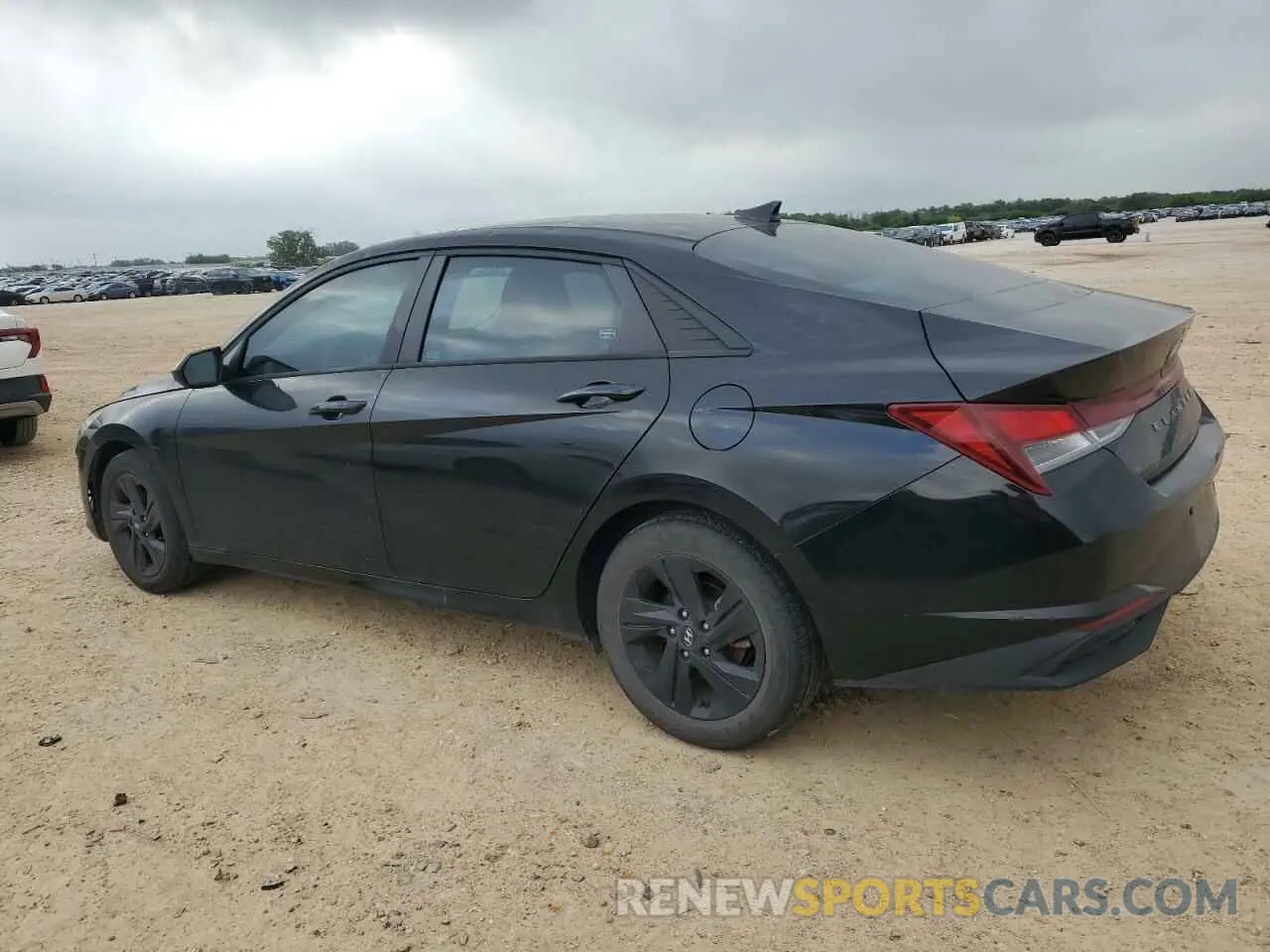 2 Photograph of a damaged car KMHLM4AG9NU225341 HYUNDAI ELANTRA 2022