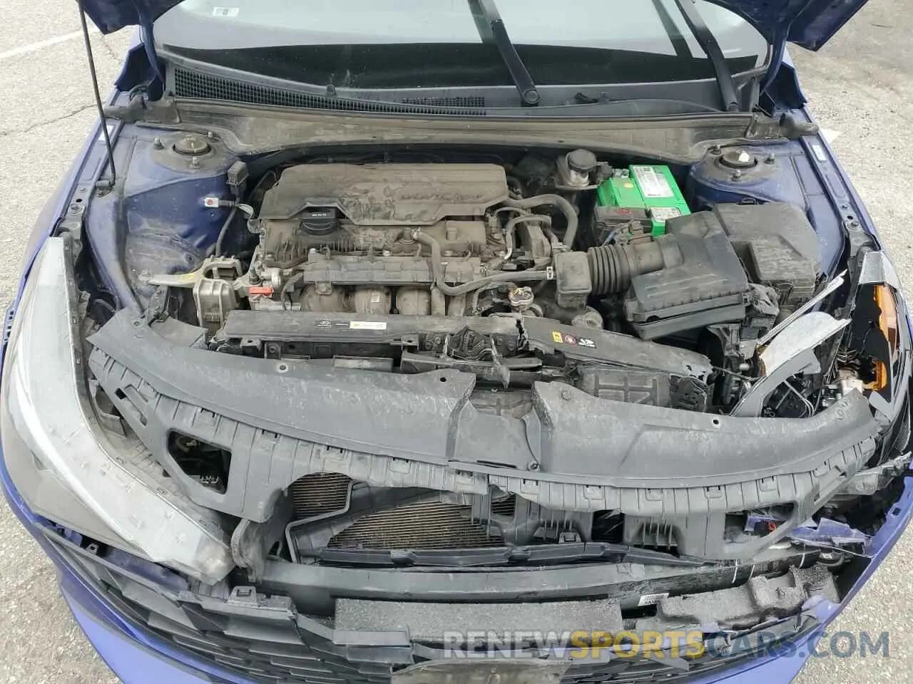 13 Фотография поврежденного автомобиля KMHLM4AG9NU337430 HYUNDAI ELANTRA 2022