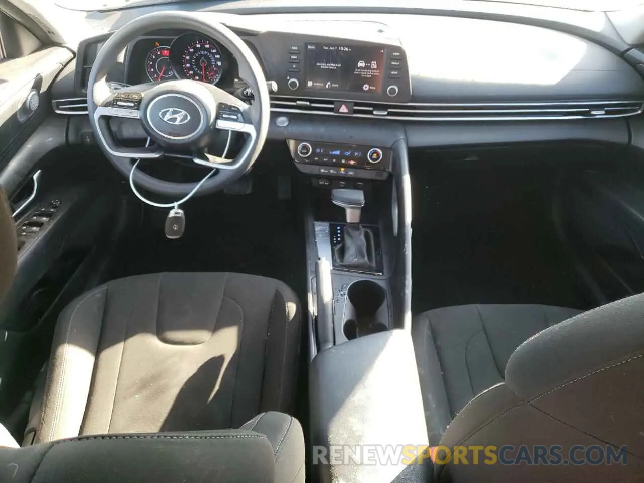 8 Фотография поврежденного автомобиля KMHLM4AG9NU344572 HYUNDAI ELANTRA 2022