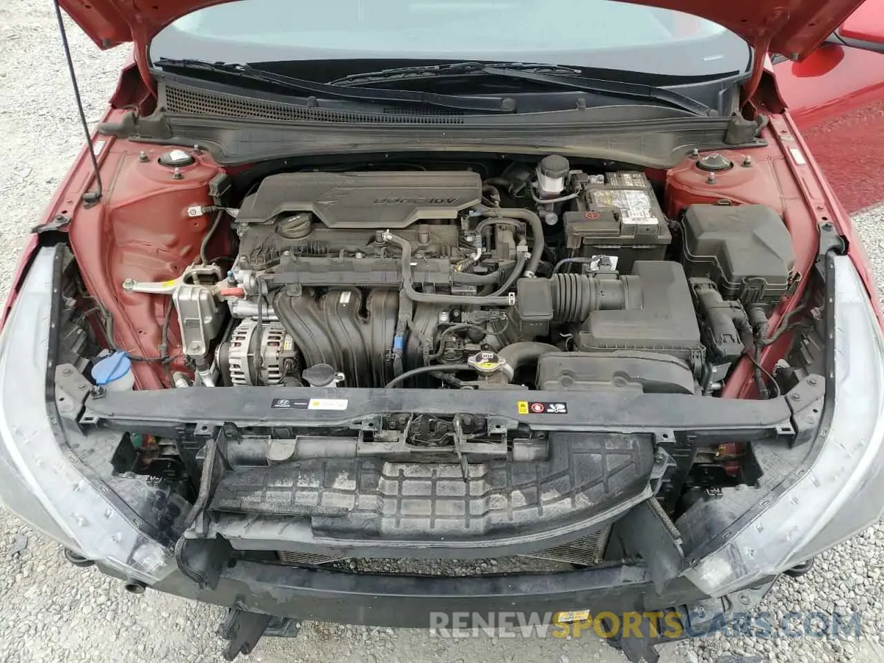 12 Фотография поврежденного автомобиля KMHLM4AG9NU365213 HYUNDAI ELANTRA 2022