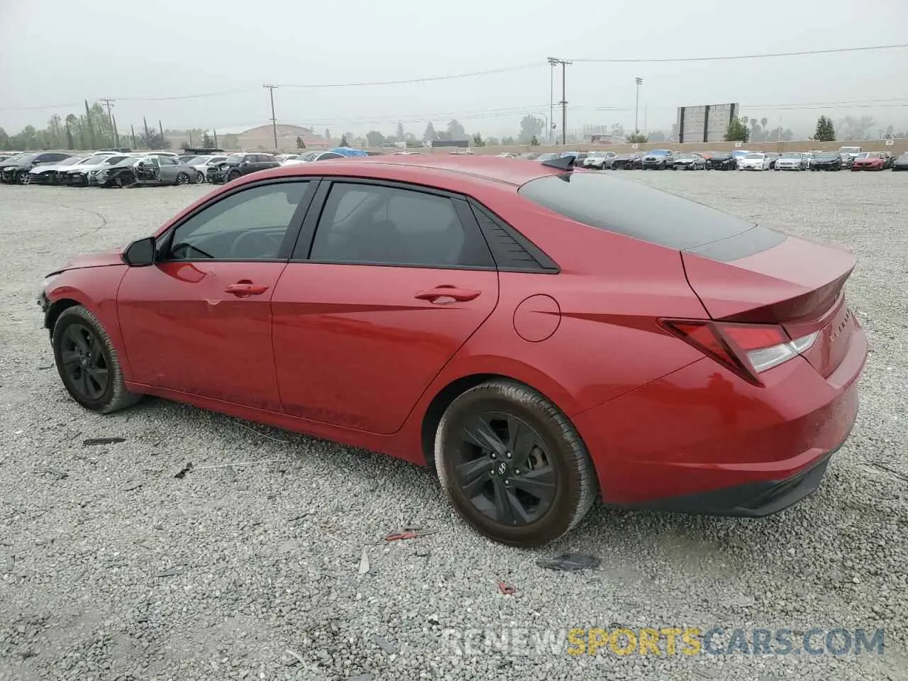 2 Фотография поврежденного автомобиля KMHLM4AG9NU365213 HYUNDAI ELANTRA 2022