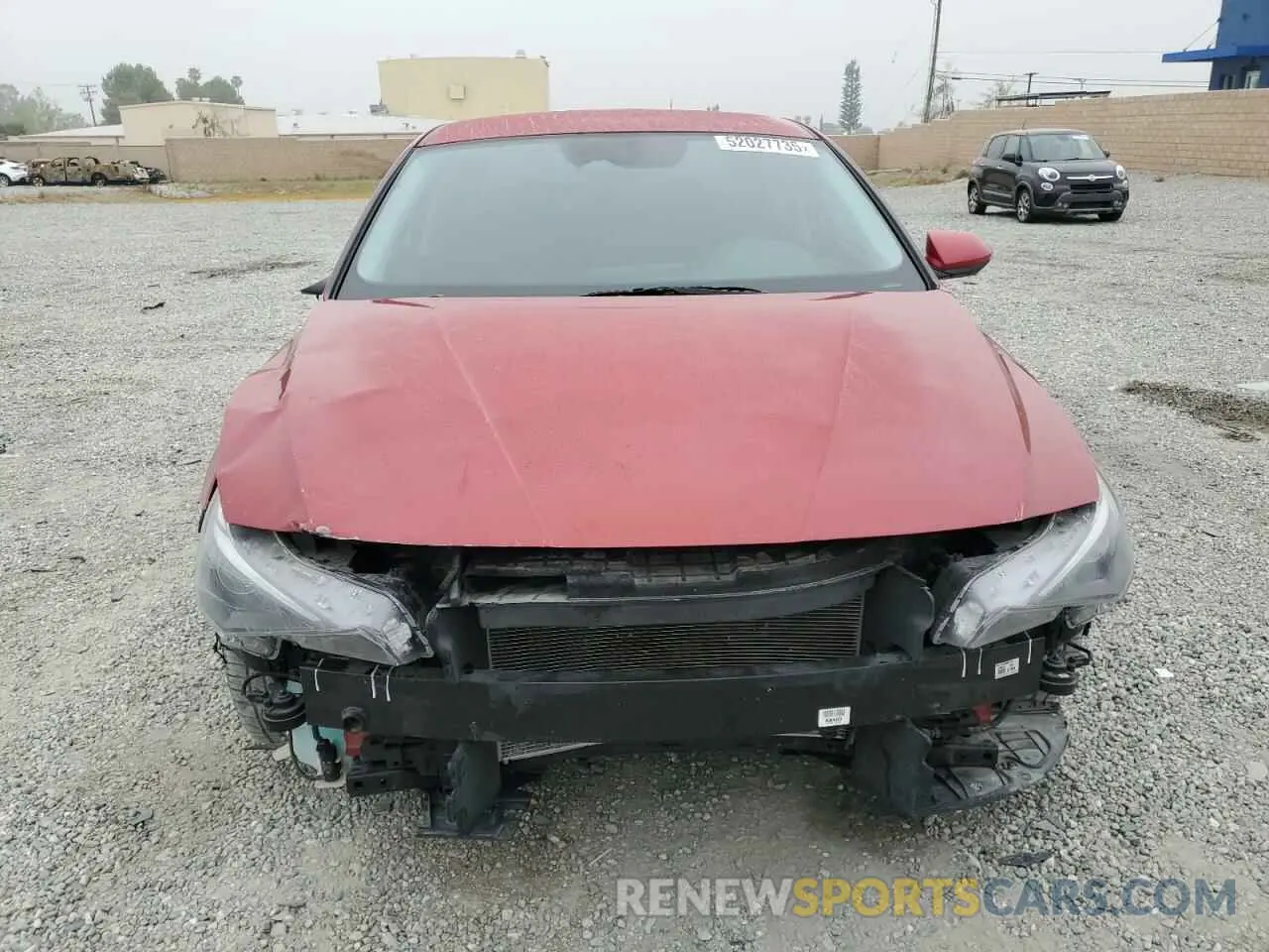 5 Фотография поврежденного автомобиля KMHLM4AG9NU365213 HYUNDAI ELANTRA 2022