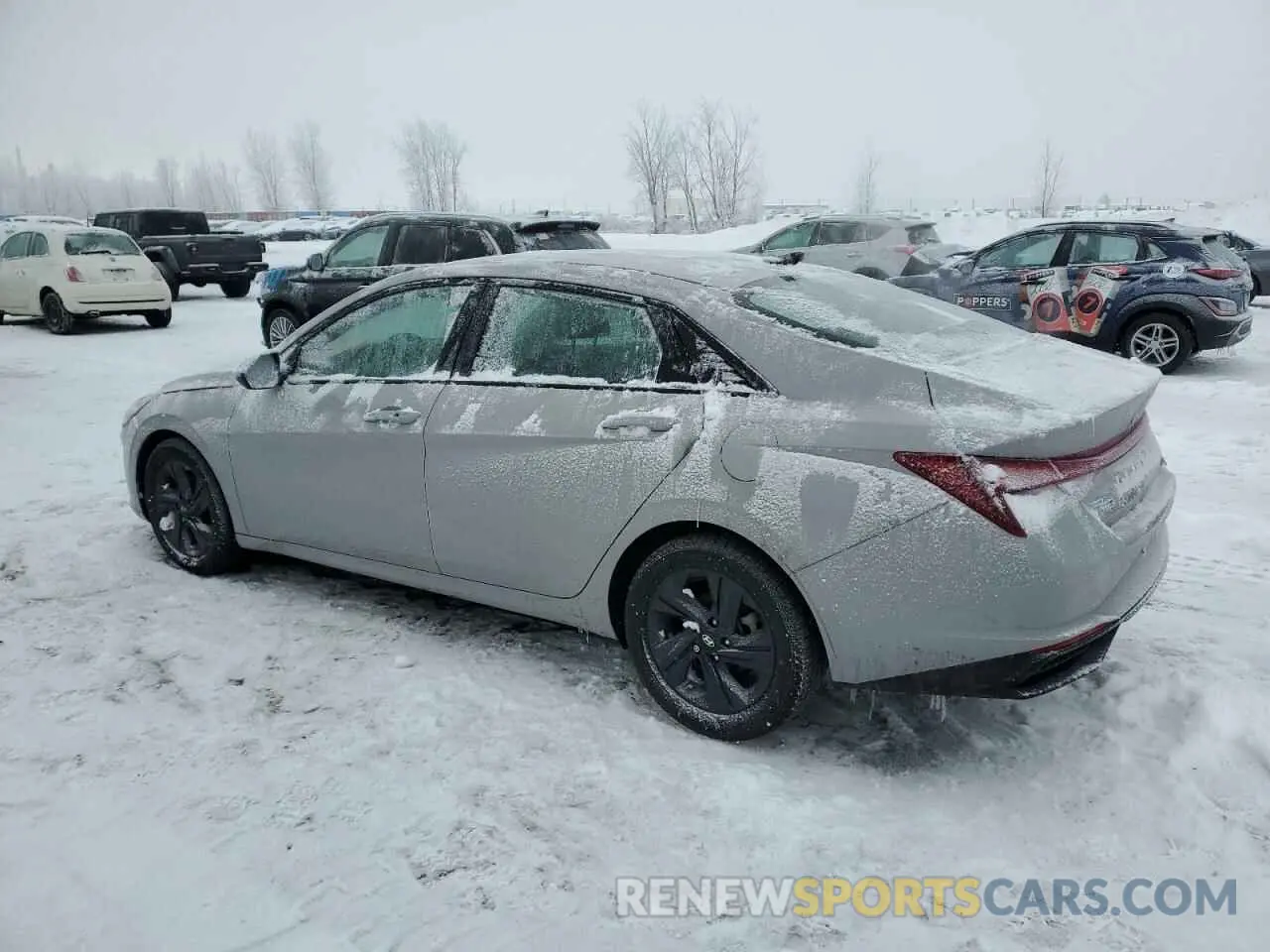 2 Photograph of a damaged car KMHLM4AGXNU261653 HYUNDAI ELANTRA 2022