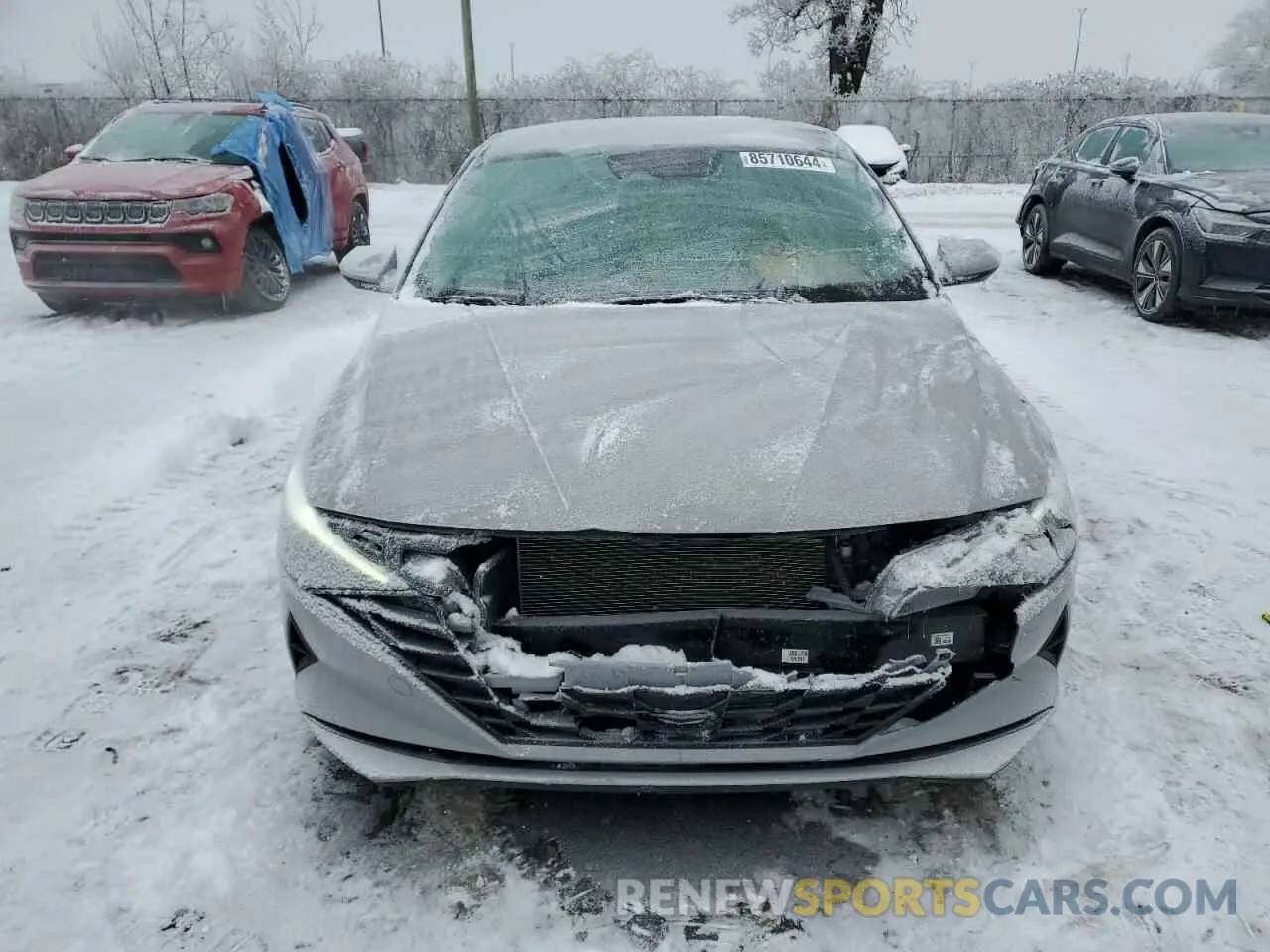 5 Photograph of a damaged car KMHLM4AGXNU261653 HYUNDAI ELANTRA 2022