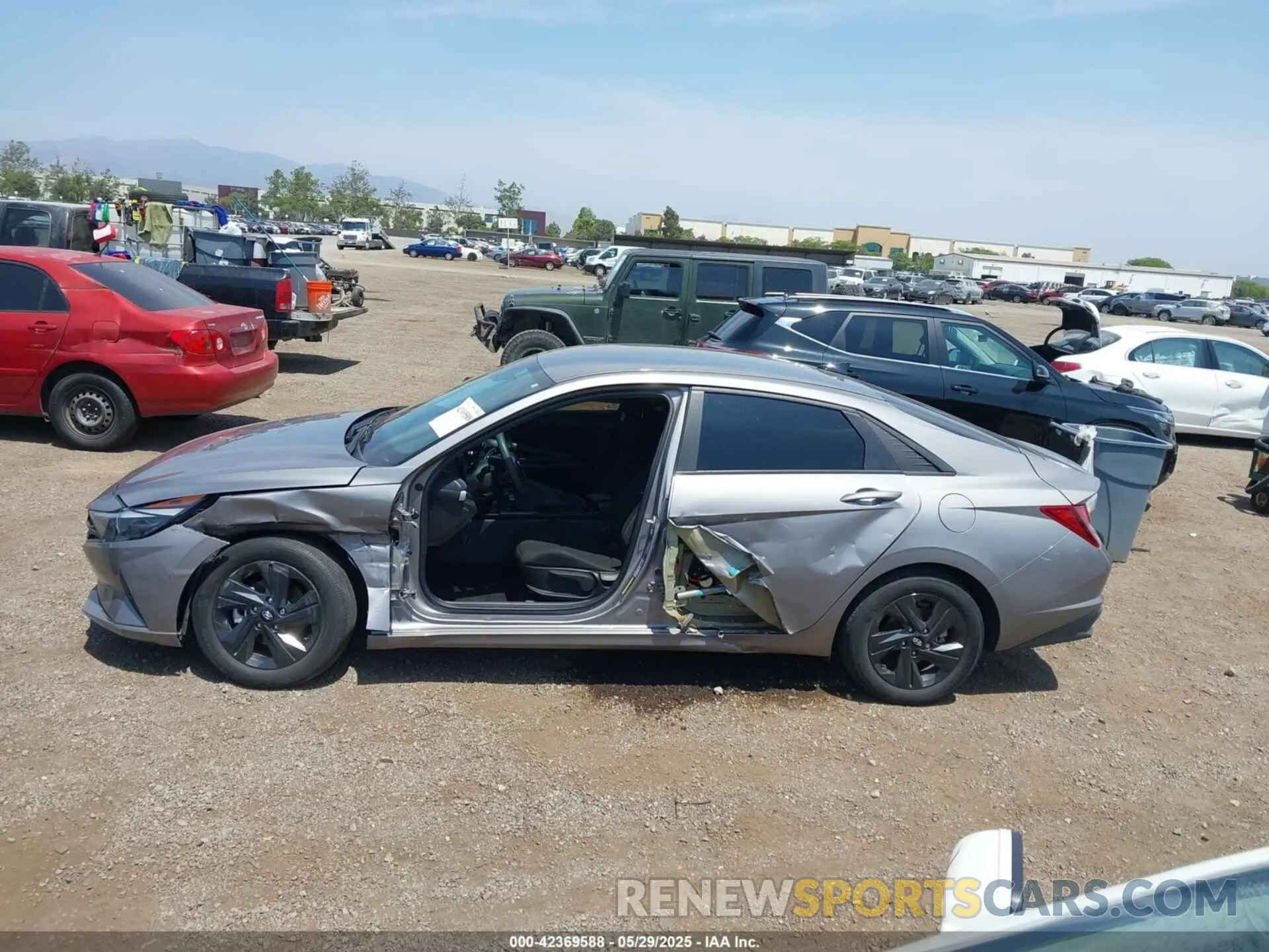 15 Photograph of a damaged car KMHLM4AGXNU301973 HYUNDAI ELANTRA 2022