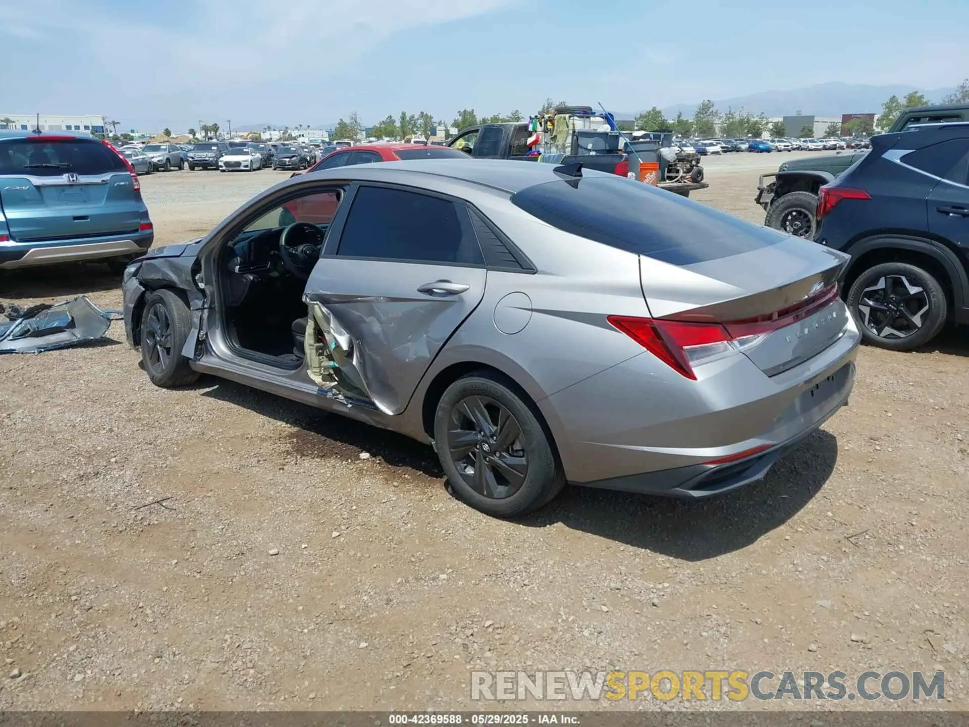 3 Photograph of a damaged car KMHLM4AGXNU301973 HYUNDAI ELANTRA 2022