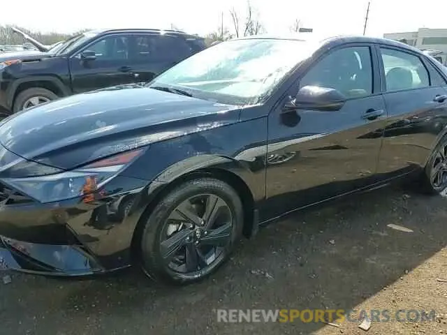 14 Photograph of a damaged car KMHLM4AGXNU357458 HYUNDAI ELANTRA 2022