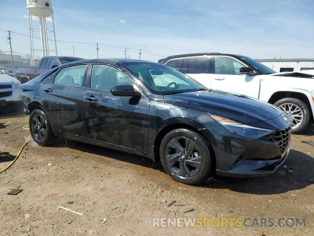 4 Photograph of a damaged car KMHLM4AGXNU357458 HYUNDAI ELANTRA 2022