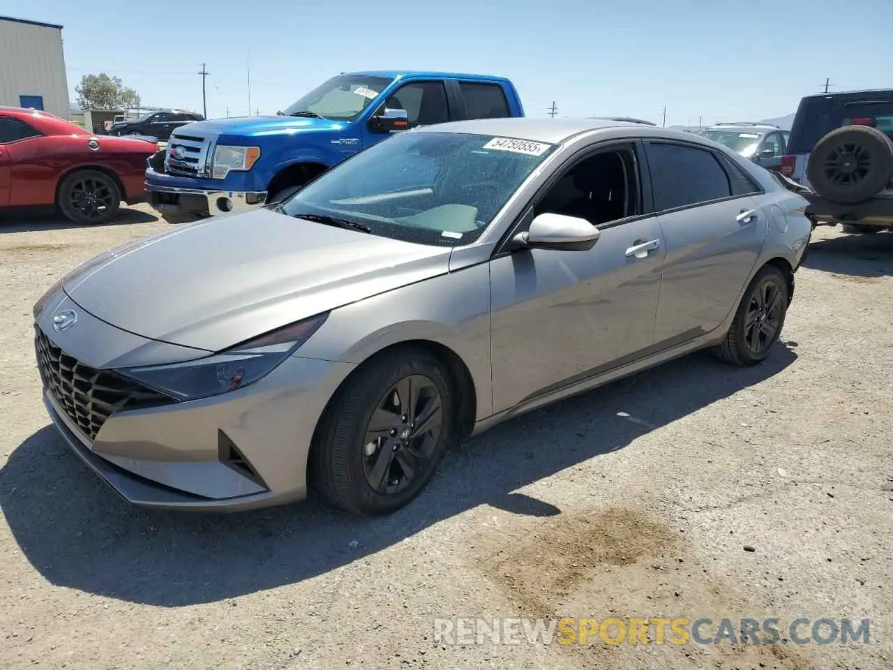 1 Photograph of a damaged car KMHLM4AJ1NU027316 HYUNDAI ELANTRA 2022
