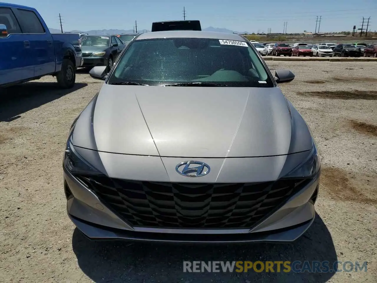 5 Photograph of a damaged car KMHLM4AJ1NU027316 HYUNDAI ELANTRA 2022