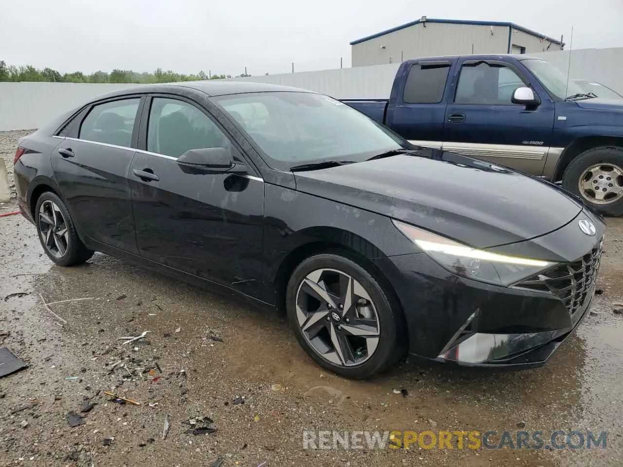 4 Фотография поврежденного автомобиля KMHLN4AG0NU340214 HYUNDAI ELANTRA 2022