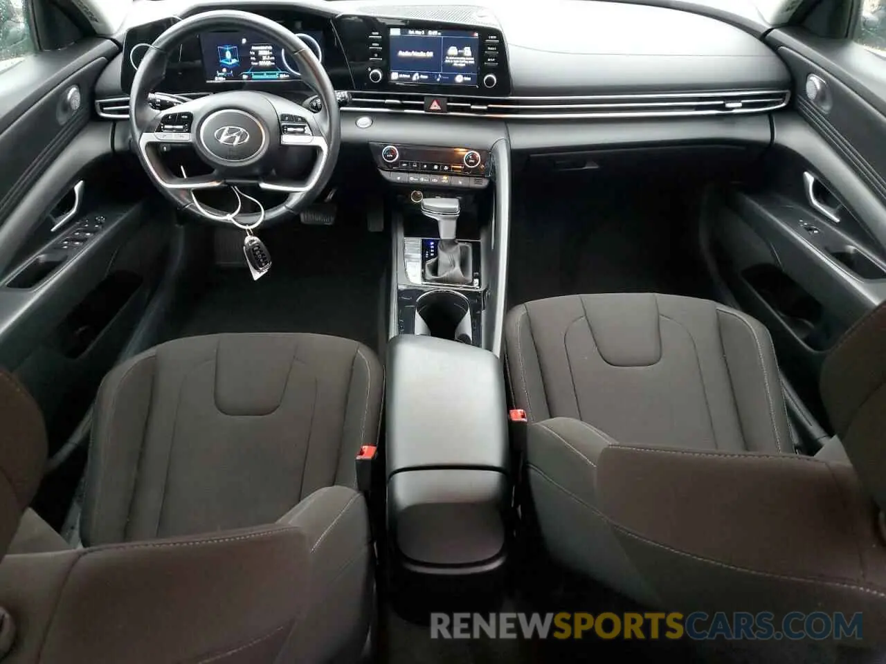 8 Фотография поврежденного автомобиля KMHLN4AG0NU340214 HYUNDAI ELANTRA 2022