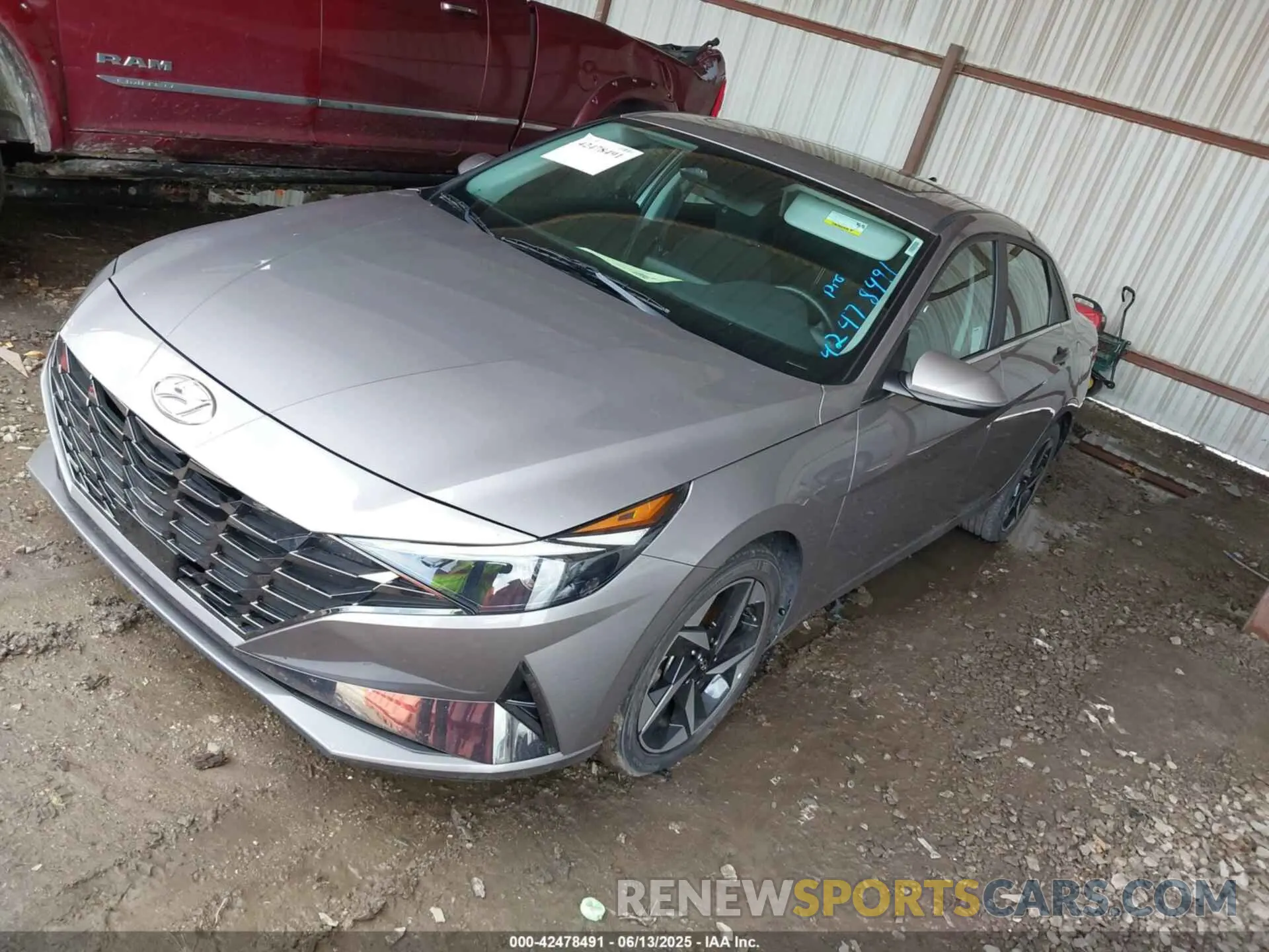 2 Фотография поврежденного автомобиля KMHLN4AG0NU341783 HYUNDAI ELANTRA 2022