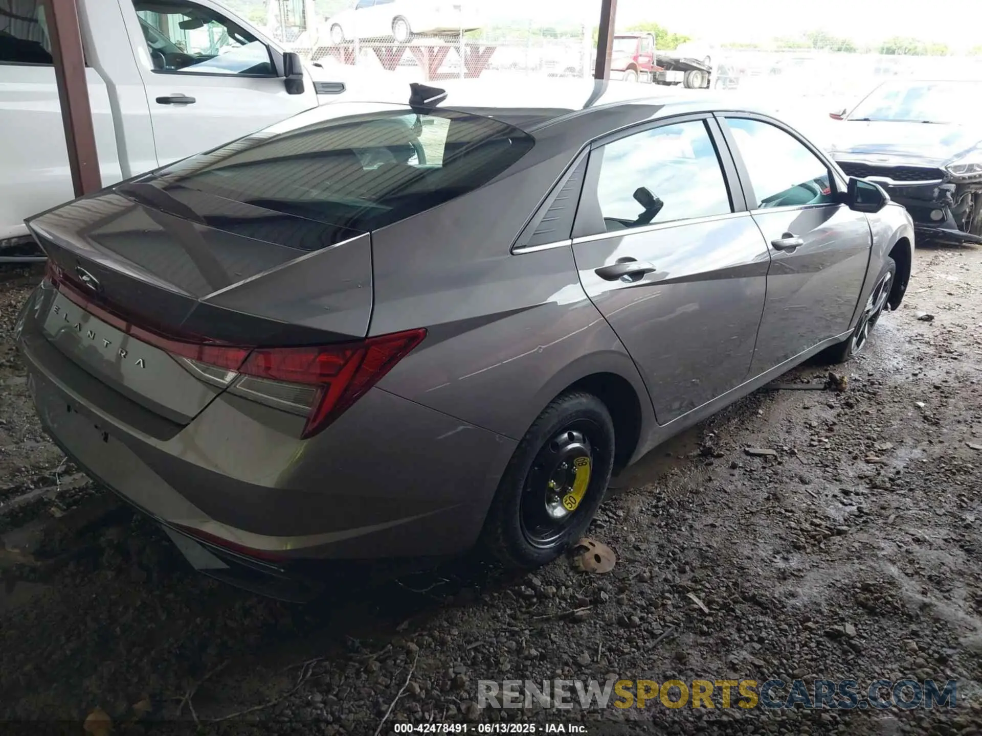 4 Фотография поврежденного автомобиля KMHLN4AG0NU341783 HYUNDAI ELANTRA 2022