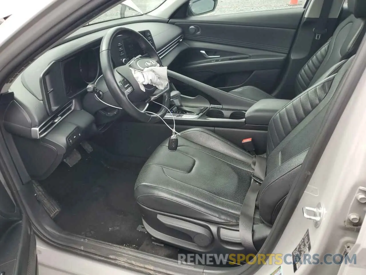 7 Photograph of a damaged car KMHLN4AG1NU287037 HYUNDAI ELANTRA 2022