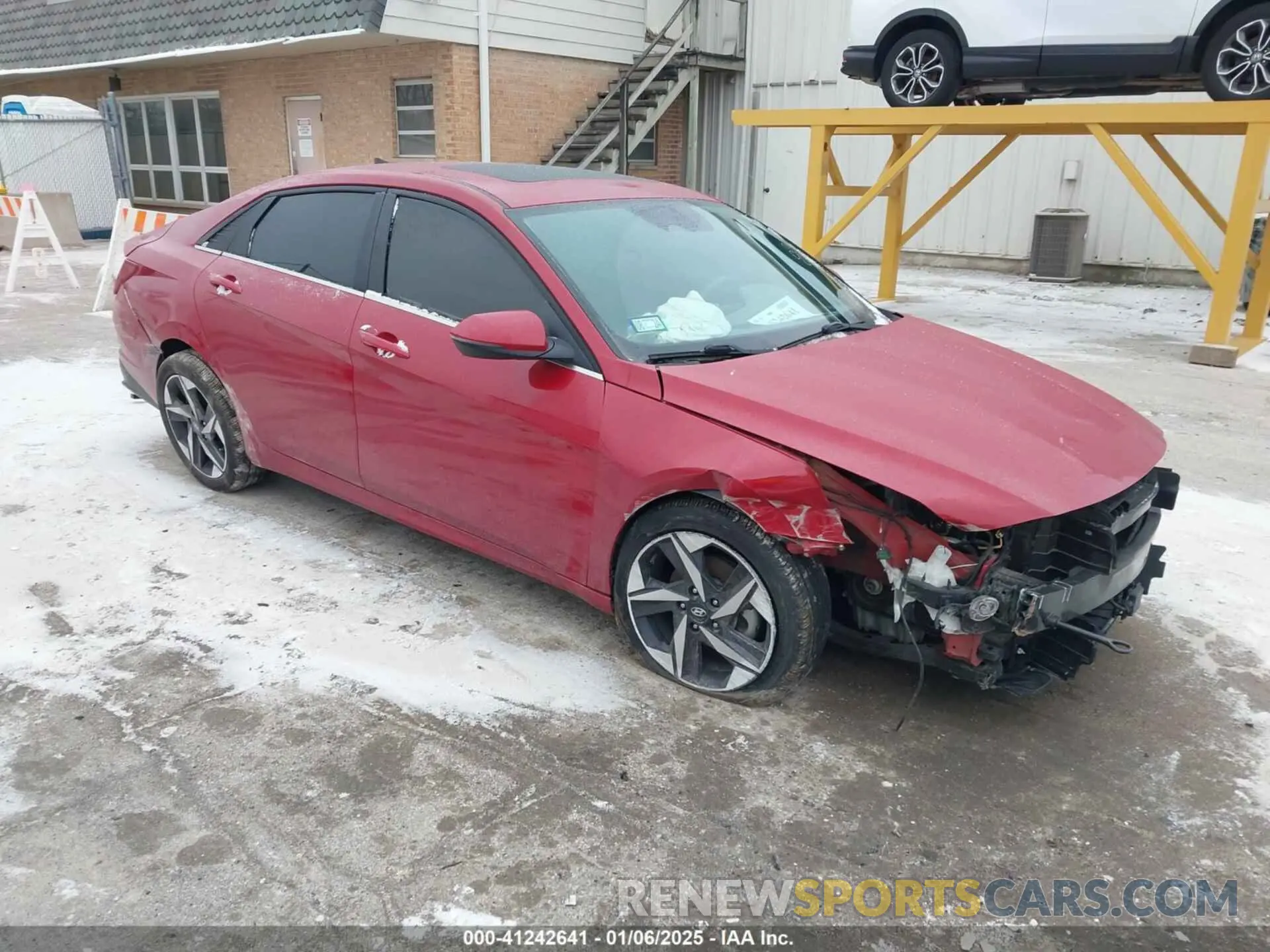 1 Фотография поврежденного автомобиля KMHLN4AG1NU300174 HYUNDAI ELANTRA 2022