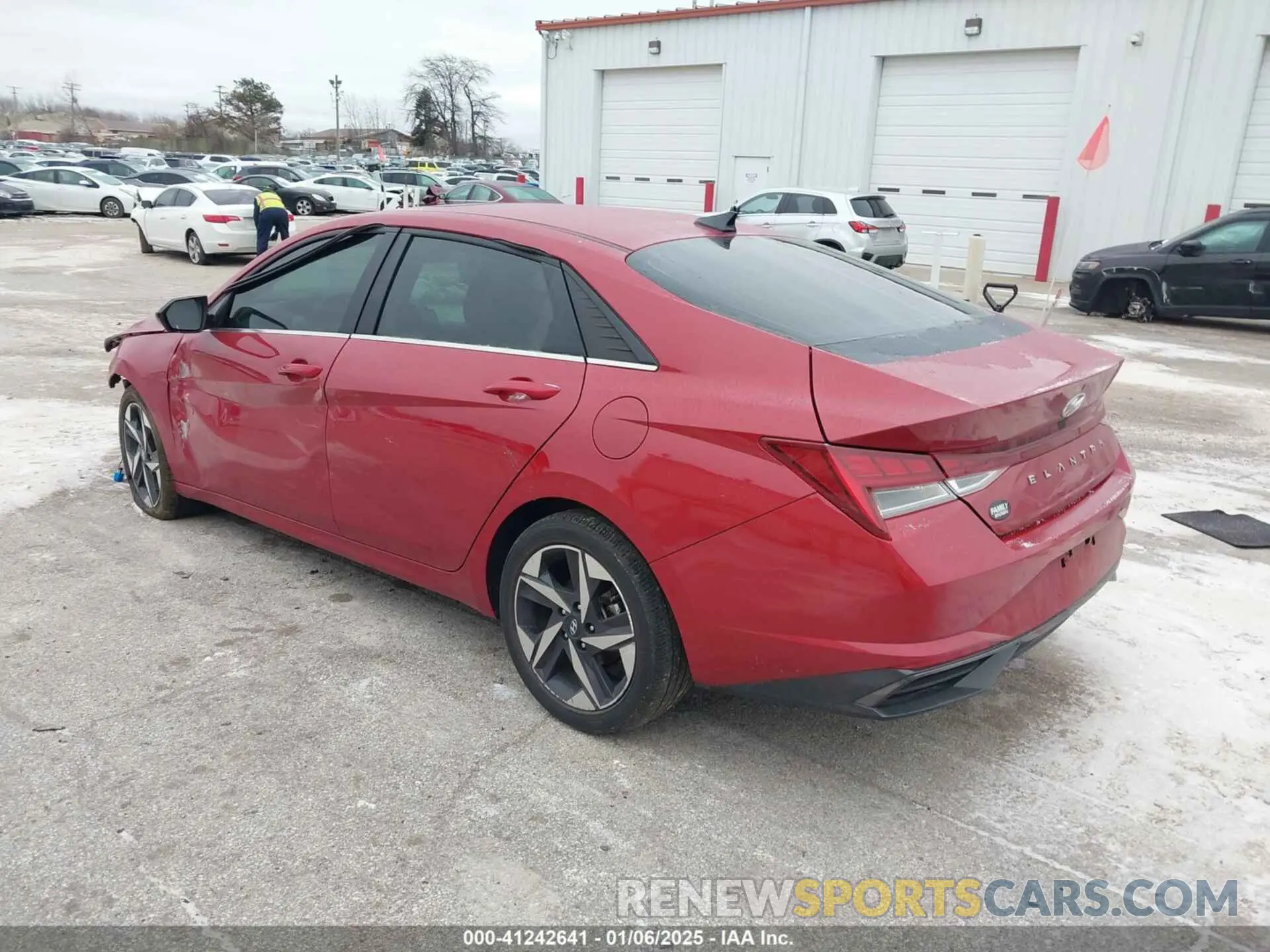 3 Фотография поврежденного автомобиля KMHLN4AG1NU300174 HYUNDAI ELANTRA 2022