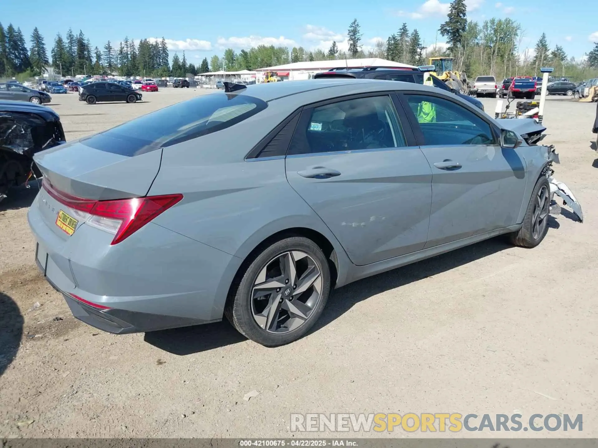 4 Фотография поврежденного автомобиля KMHLN4AG2NU288164 HYUNDAI ELANTRA 2022