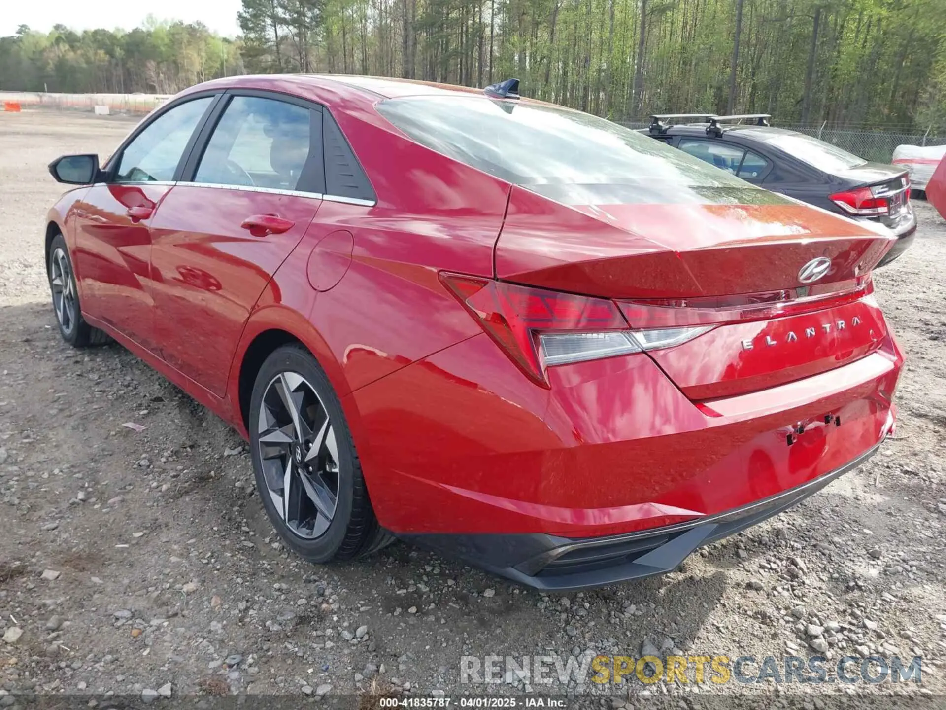 3 Фотография поврежденного автомобиля KMHLN4AG3NU366905 HYUNDAI ELANTRA 2022