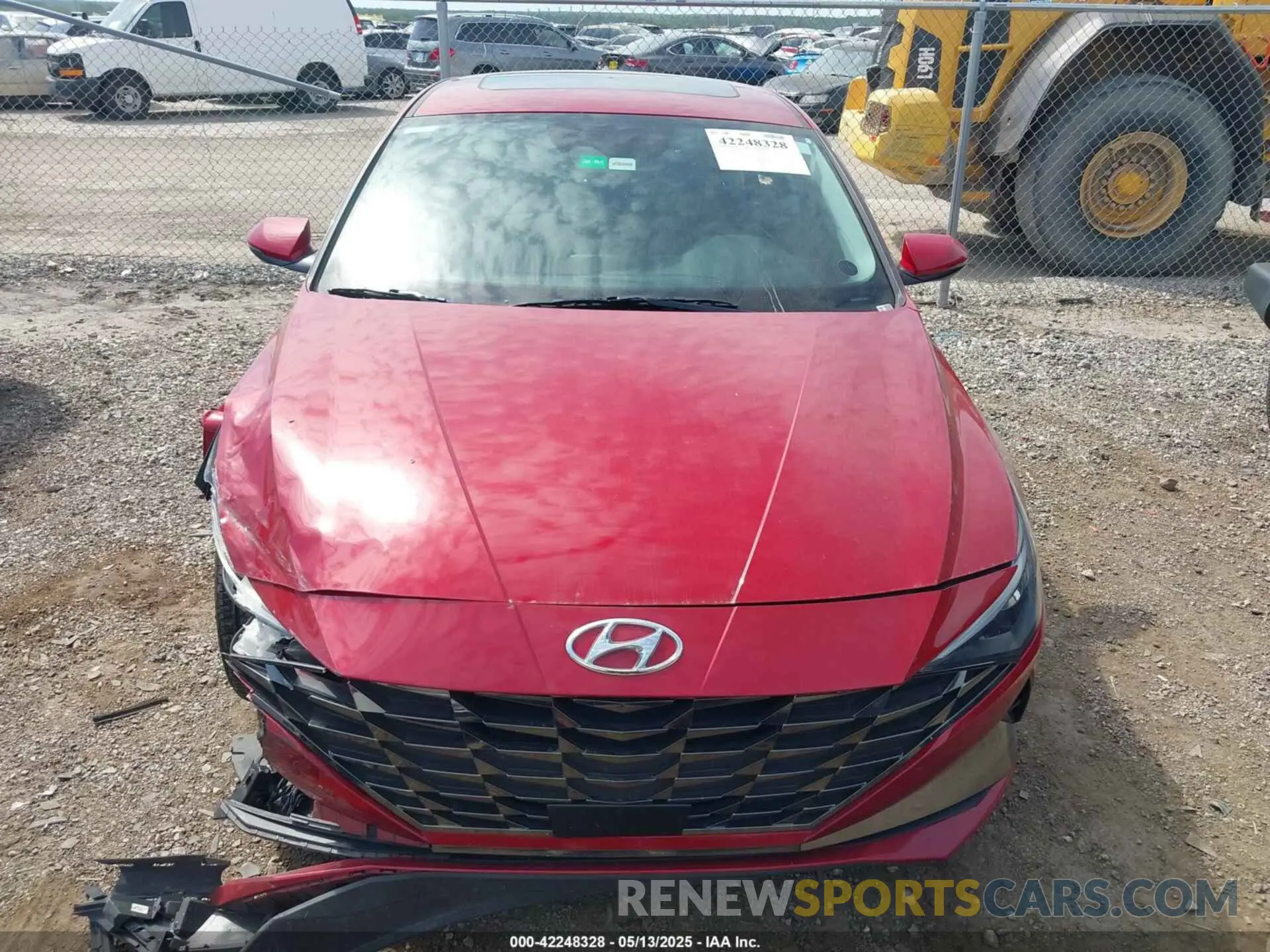 12 Фотография поврежденного автомобиля KMHLN4AG4NU349000 HYUNDAI ELANTRA 2022