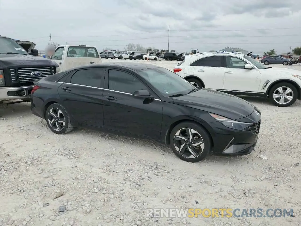 4 Photograph of a damaged car KMHLN4AG6NU331937 HYUNDAI ELANTRA 2022