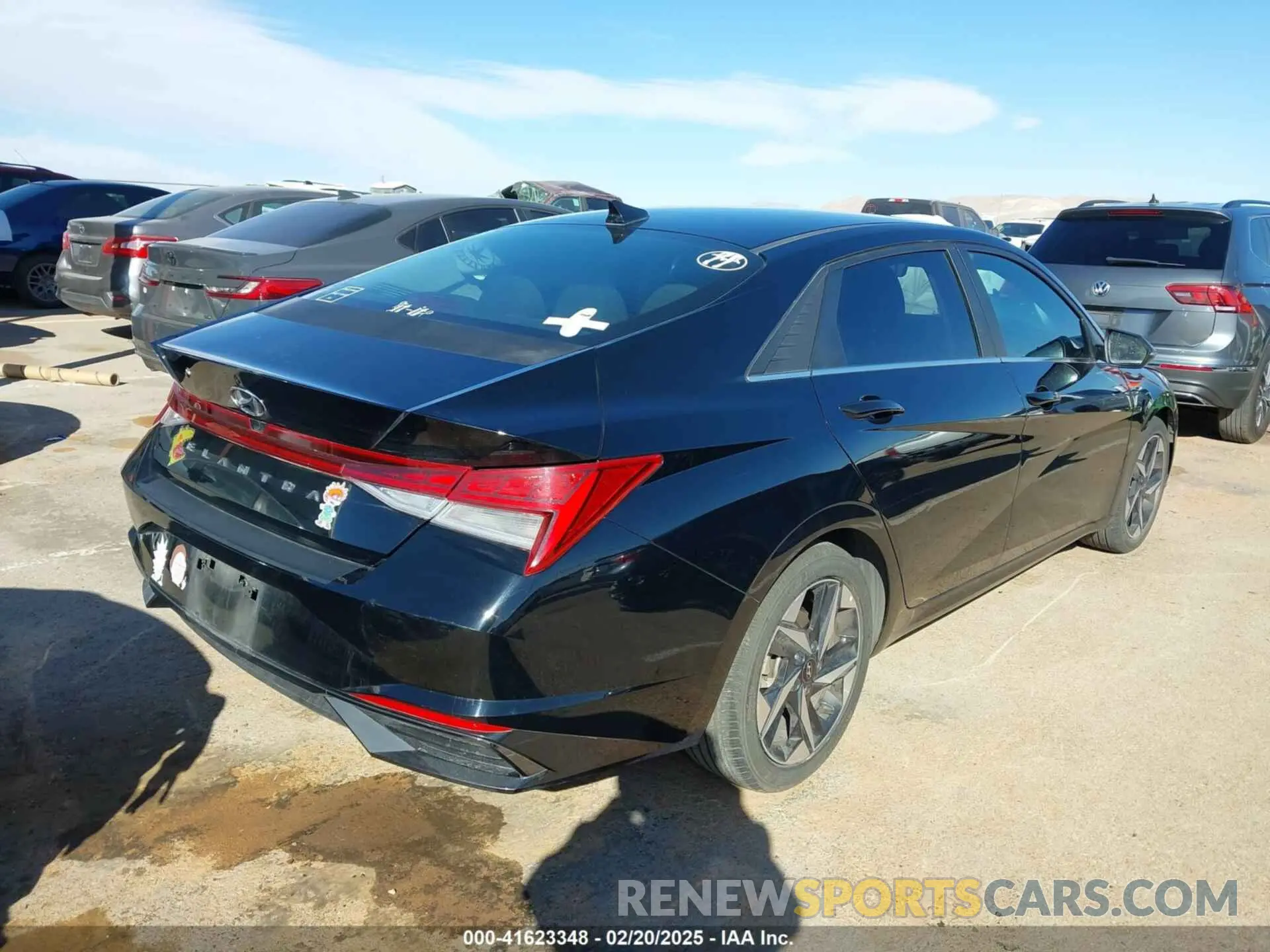 3 Photograph of a damaged car KMHLN4AG6NU338855 HYUNDAI ELANTRA 2022