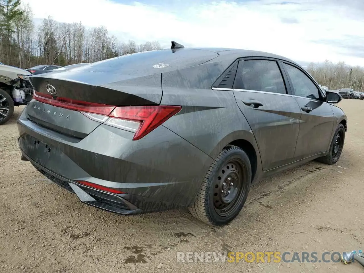 3 Фотография поврежденного автомобиля KMHLN4AG7NU324558 HYUNDAI ELANTRA 2022