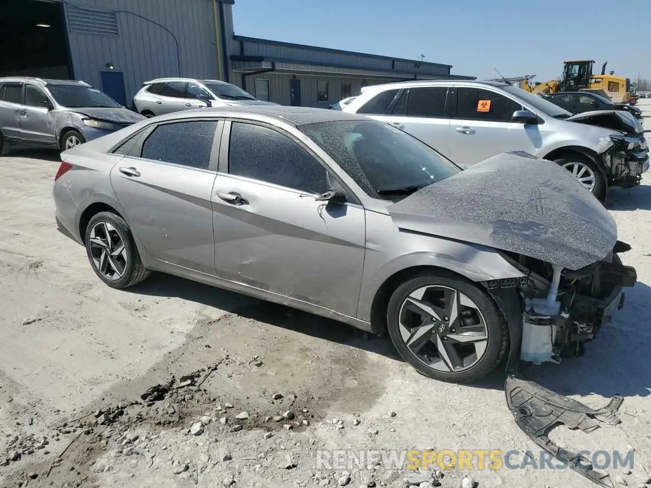 4 Photograph of a damaged car KMHLN4AG8NU349128 HYUNDAI ELANTRA 2022