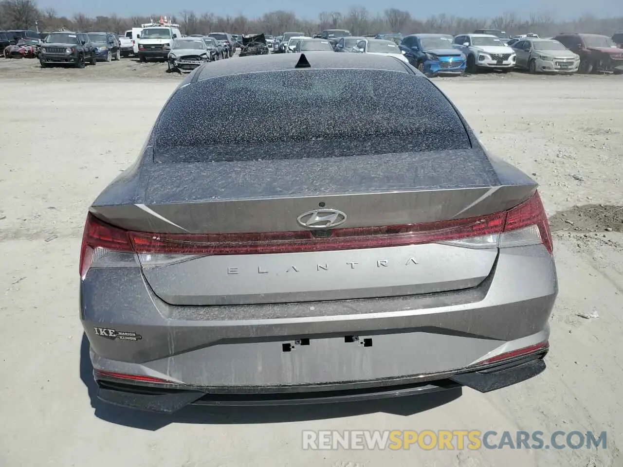 6 Photograph of a damaged car KMHLN4AG8NU349128 HYUNDAI ELANTRA 2022