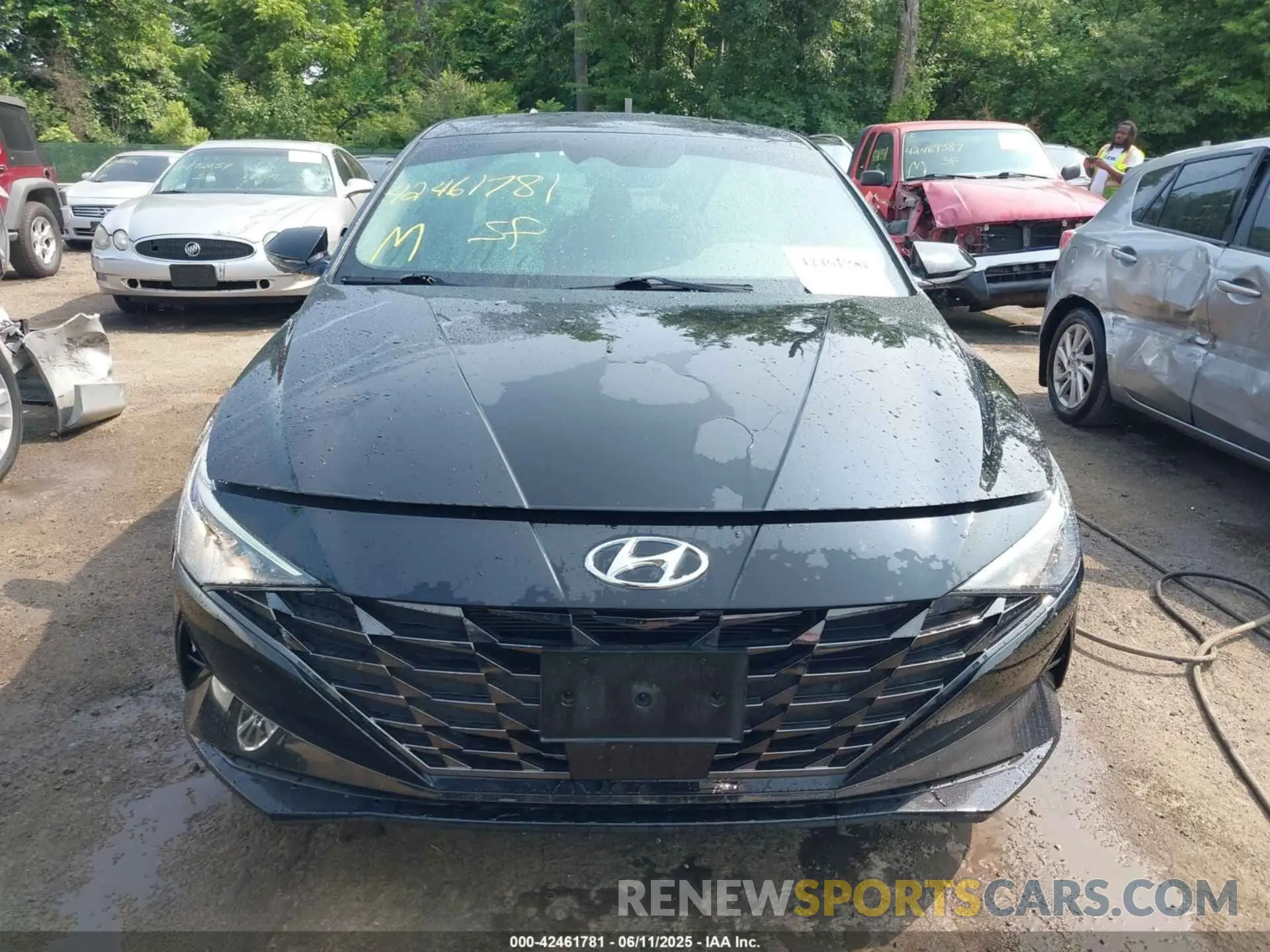 13 Фотография поврежденного автомобиля KMHLN4AG8NU365426 HYUNDAI ELANTRA 2022